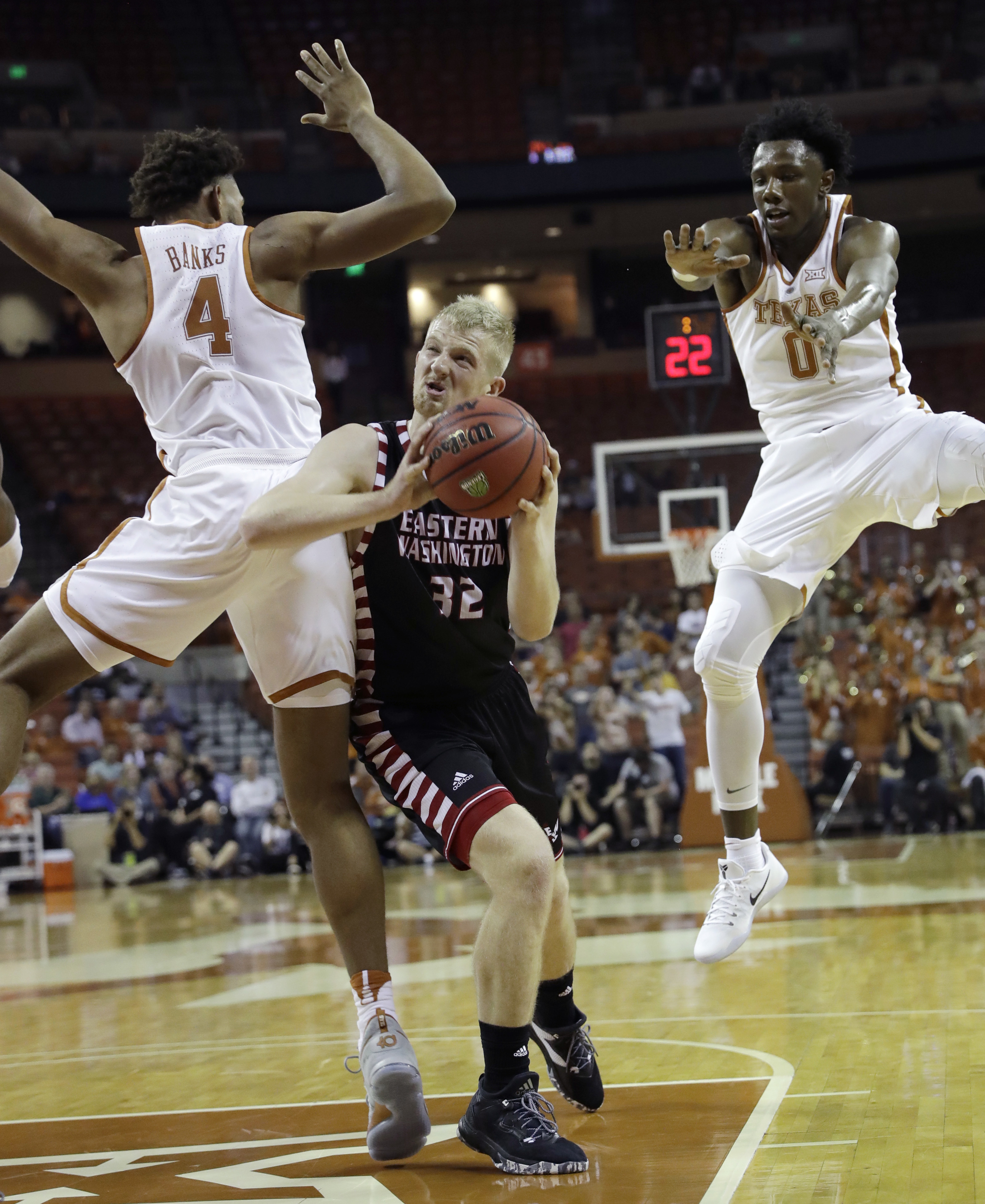 Mack and No. 23 Texas beat Eastern Washington 85-52