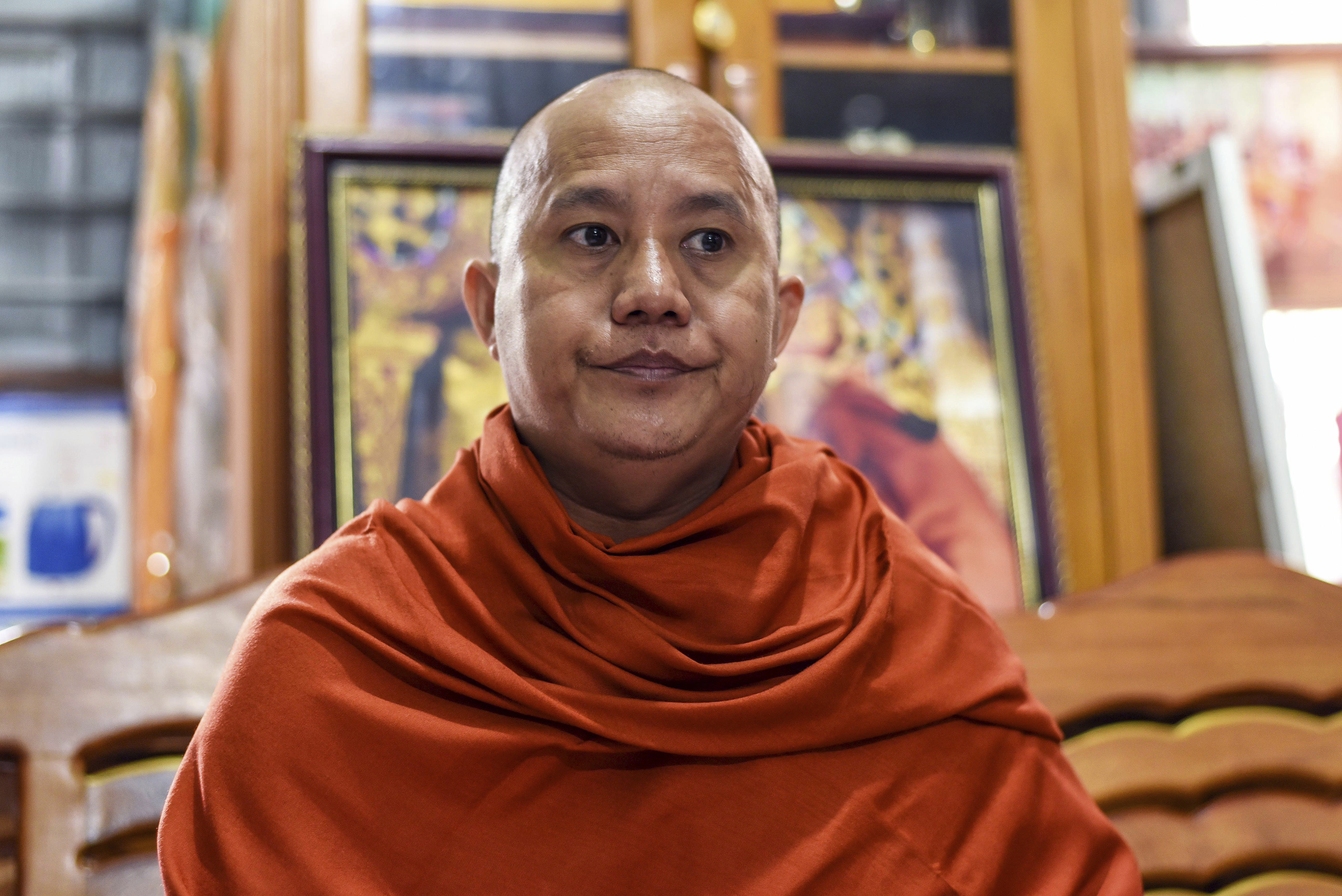 Anti-Muslim Buddhist monk in Myanmar: Trump 'similar to me'