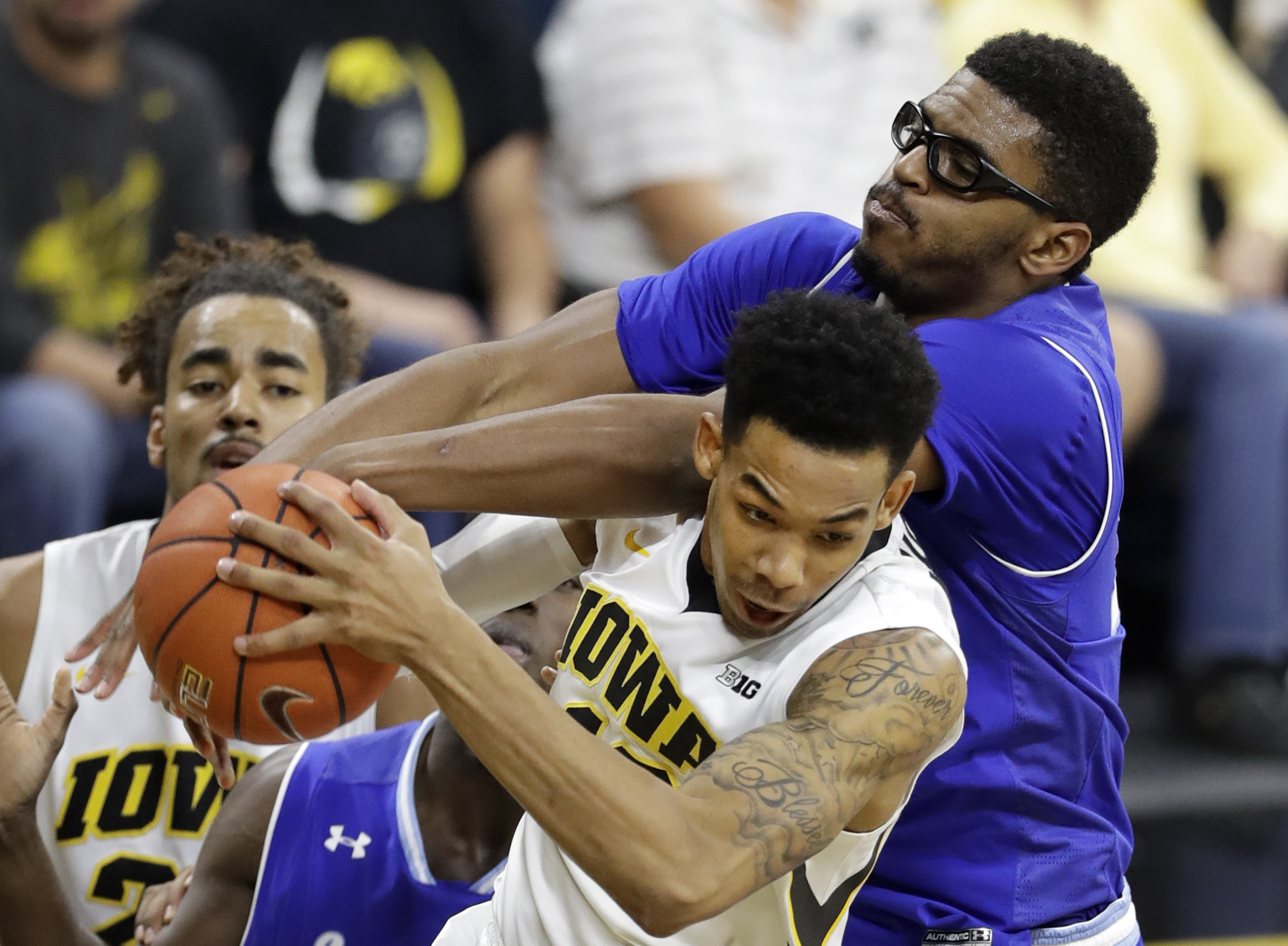 Seton Hall topples Iowa 91-83