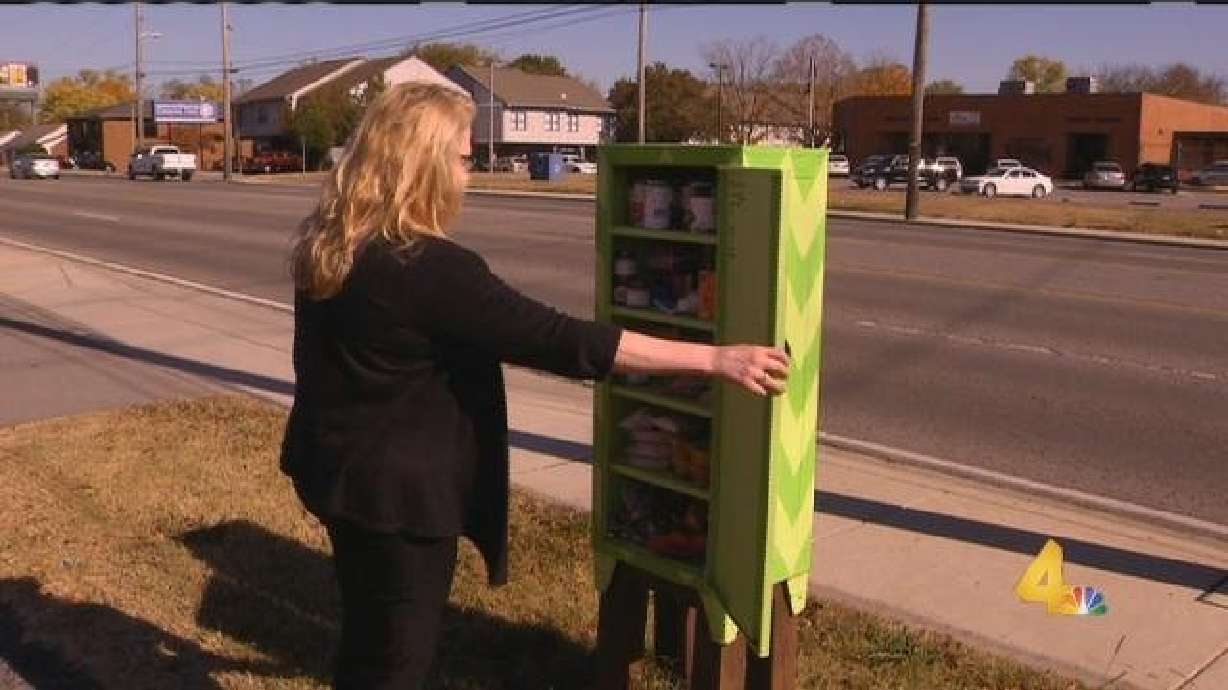 'Blessing Box' in Tennessee offers aid, opportunity to community