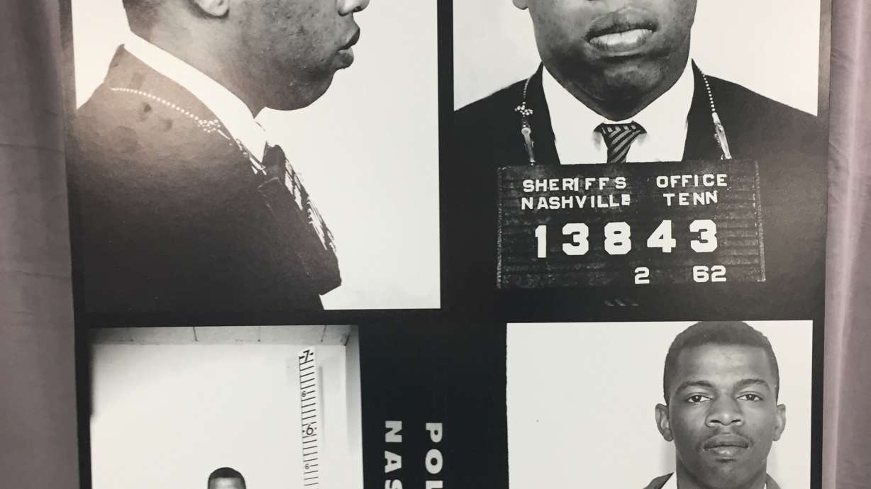Nashville arrest records, photos of civil rights icon found