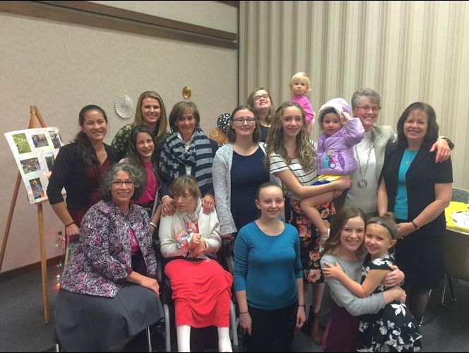 Young women earn award on behalf of peer with disabilities