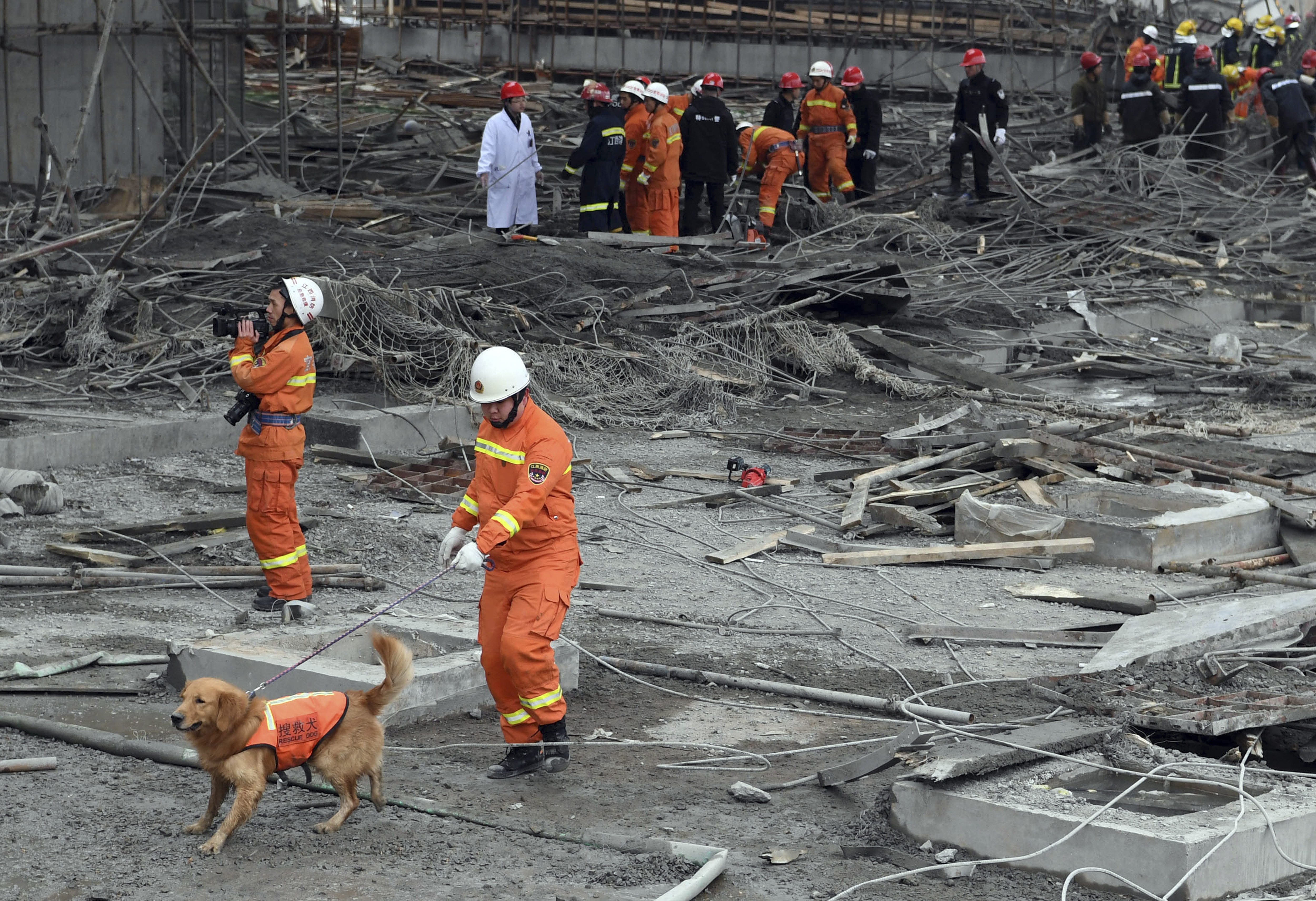 Death toll in construction accident in China rises to 74