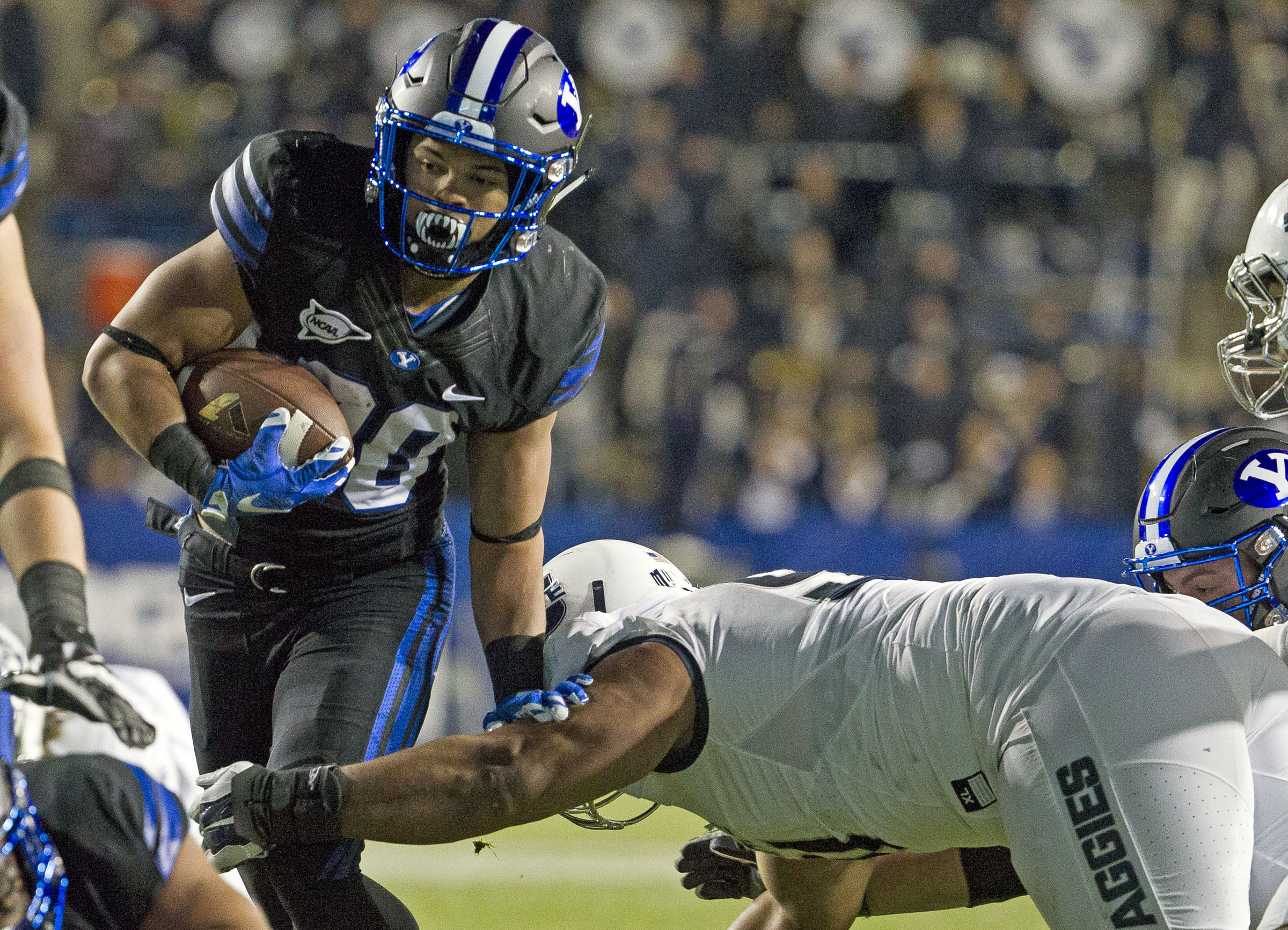Twitter responds to BYU's win over USU, Hill's injury