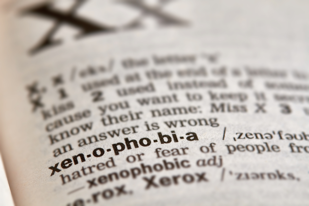 Dictionary.com's word of the year is 'xenophobia'
