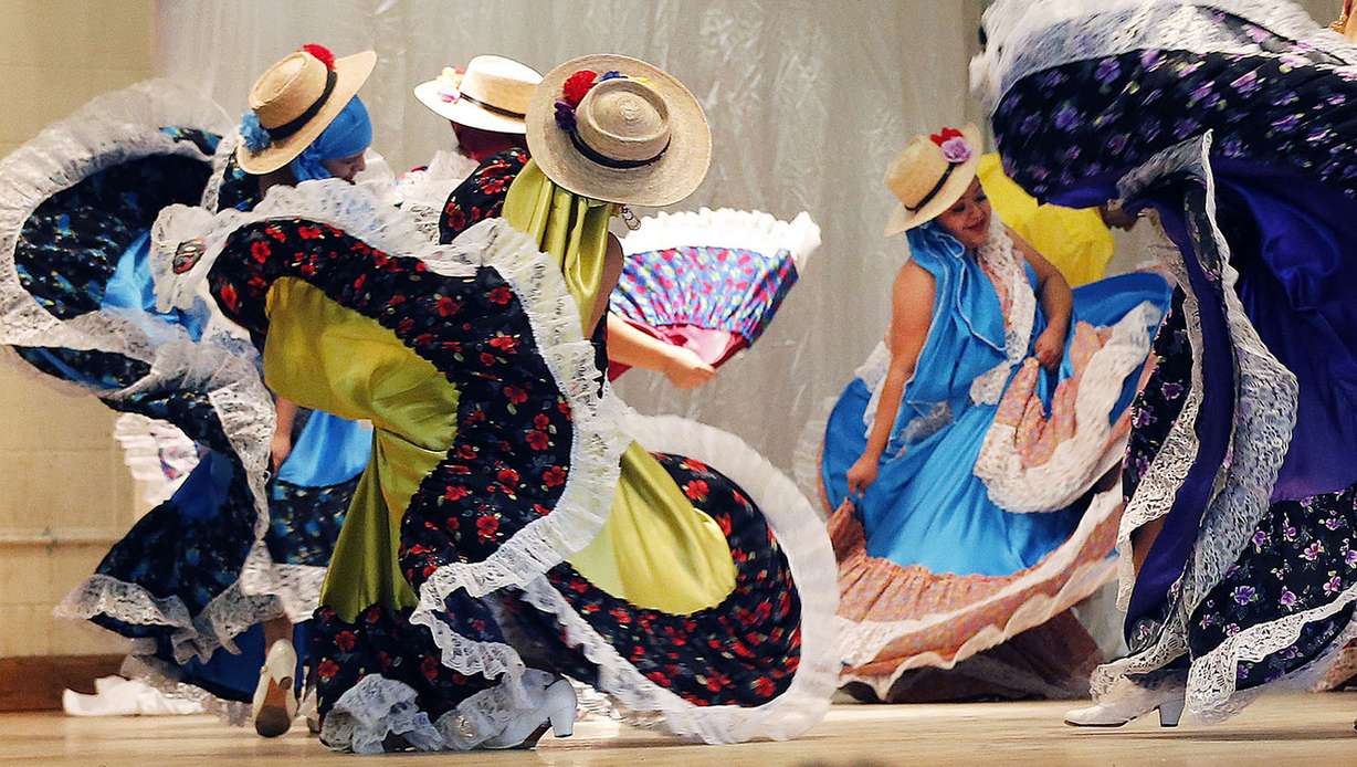 Dancers from Ballet Folklorico de las Americas perform during an event at Centro Civico Mexicano in Salt Lake City on Tuesday, Nov. 29, 2016, highlighting the next steps in a housing and cultural center redevelopment serving Utah’s Latino community. (Photo: Ravell Call, Deseret News)