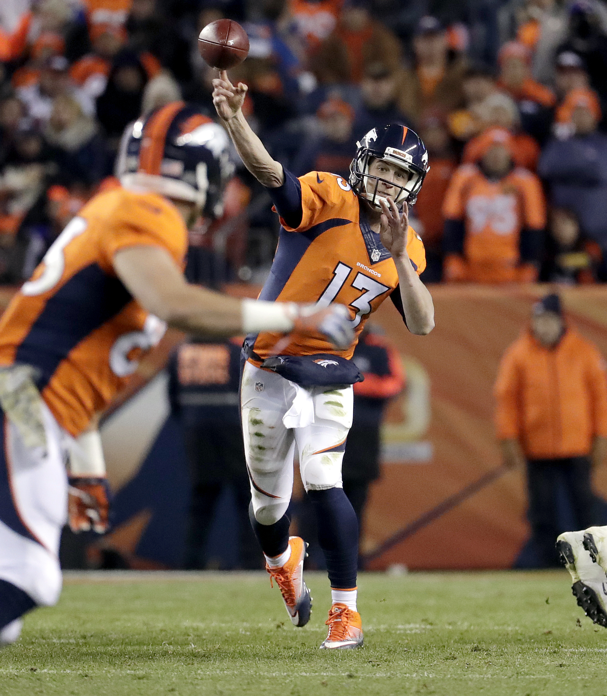 Trevor Siemian in a walking boot, misses practice