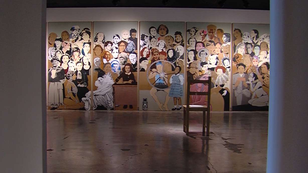 It is a visual tribute to some of the most important people in history, and there's quite a few you have never heard of until now. Here in Salt Lake City, a group of artists is behind the effort to bring these women out of obscurity. (KSL TV)