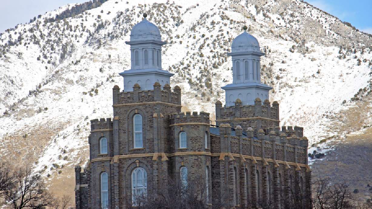 Naked man says he was looking for a wife at Logan temple