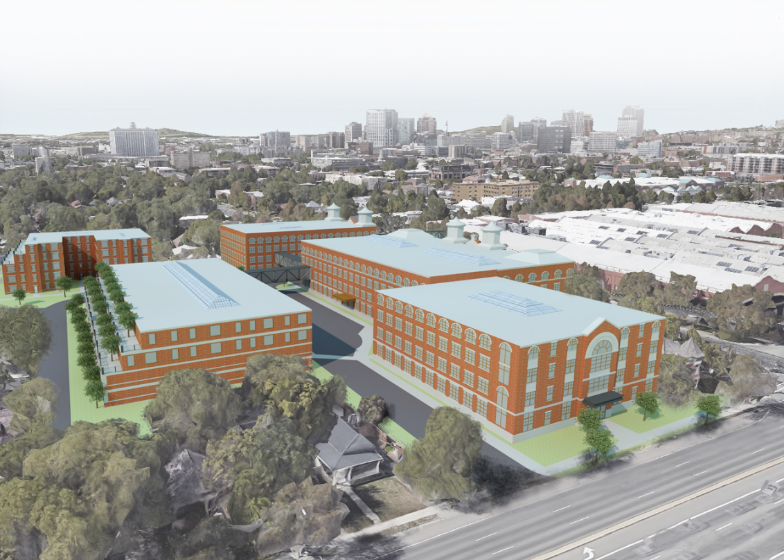 An artist's rendering of the proposed Trolley Square mixed-use development. (Photo: Salt Lake City)