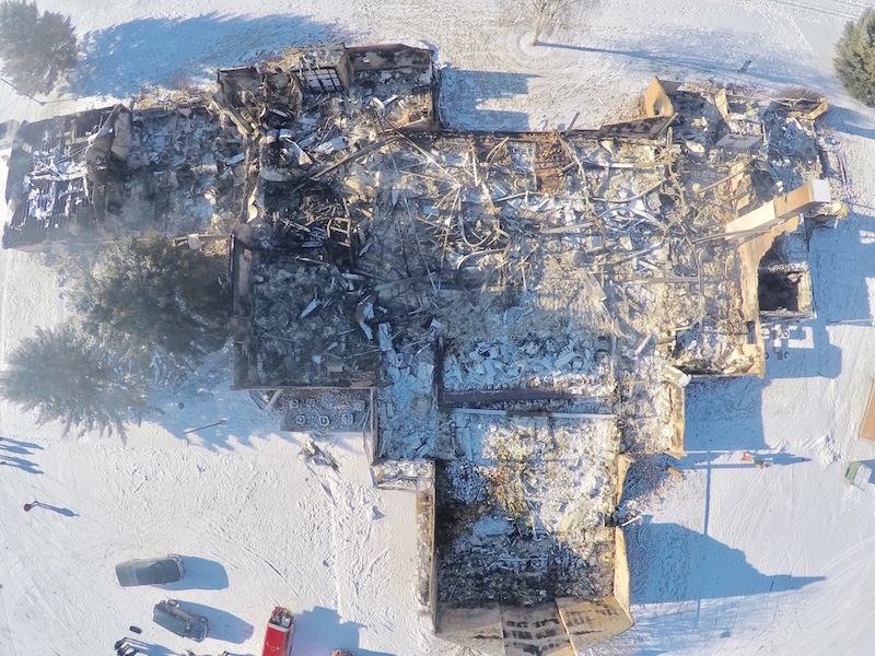 Fire chief: LDS church fire does not appear suspicious