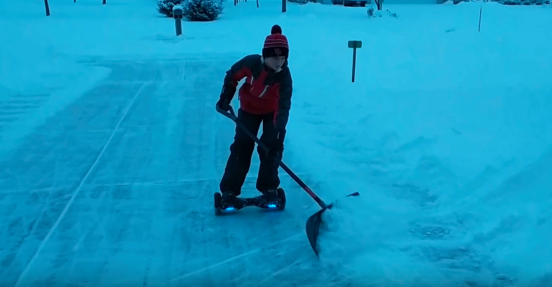 Have You Seen This? The fastest way to shovel your driveway
