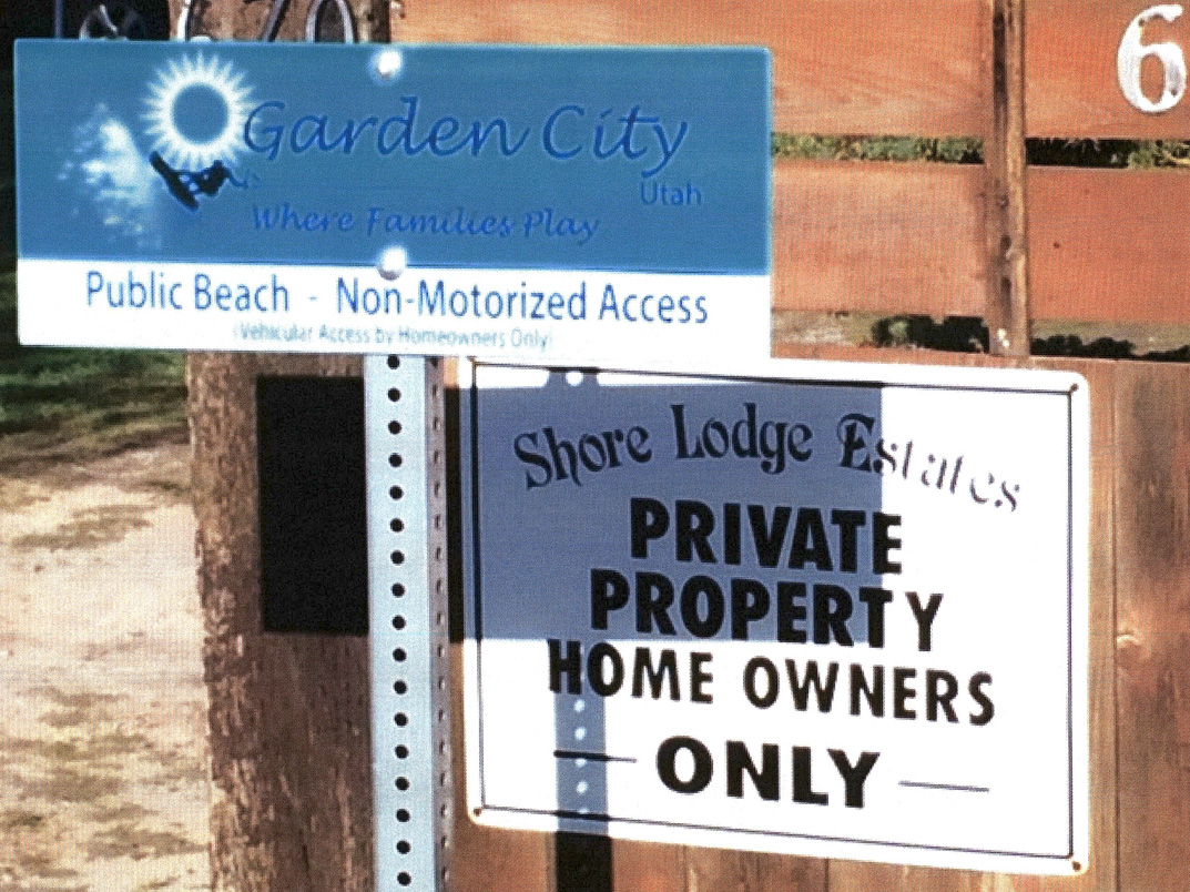 A look at one of the six lanes at the center of a league battle between Shore Lodge Estates homeowners and Garden City. Photo courtesy of Utah 1st District Court