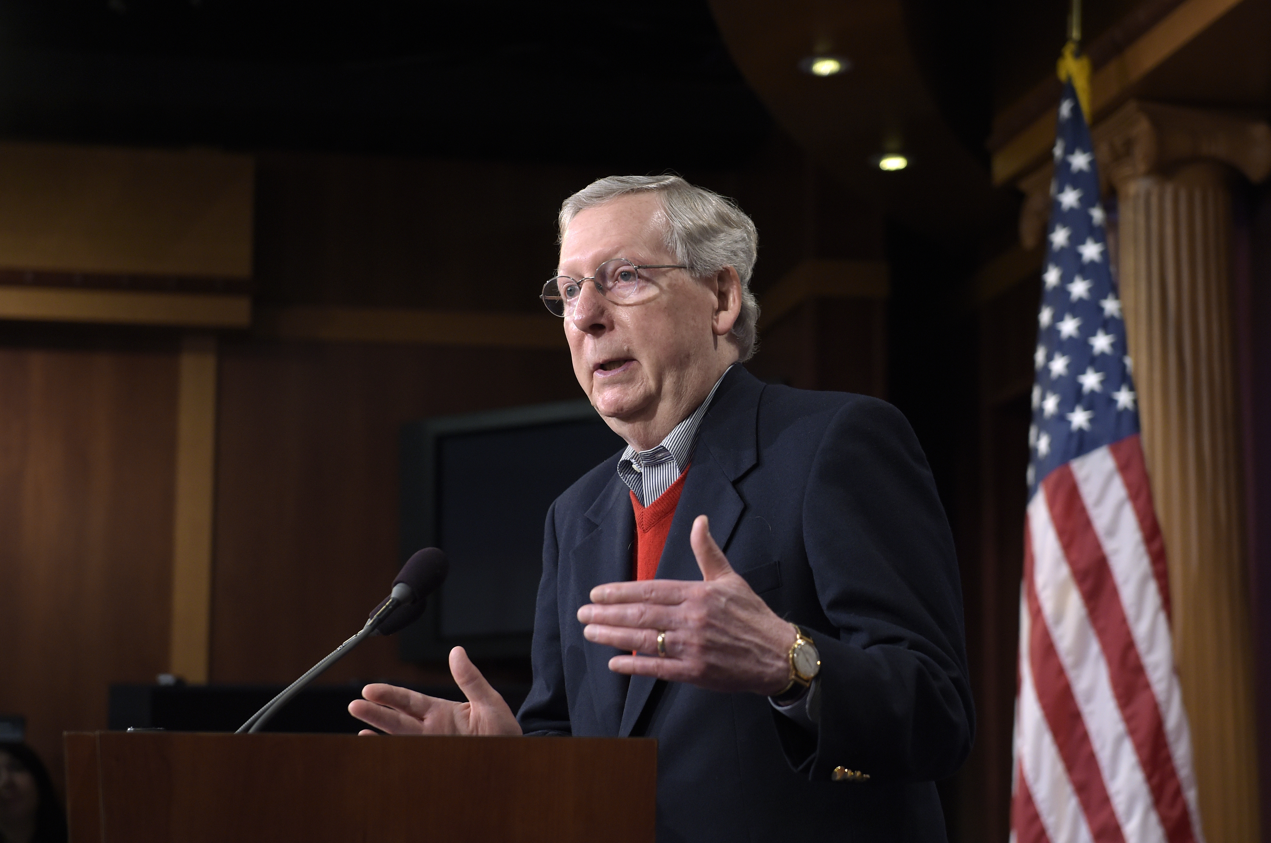 McConnell rejects calls for select panel on Russian meddling