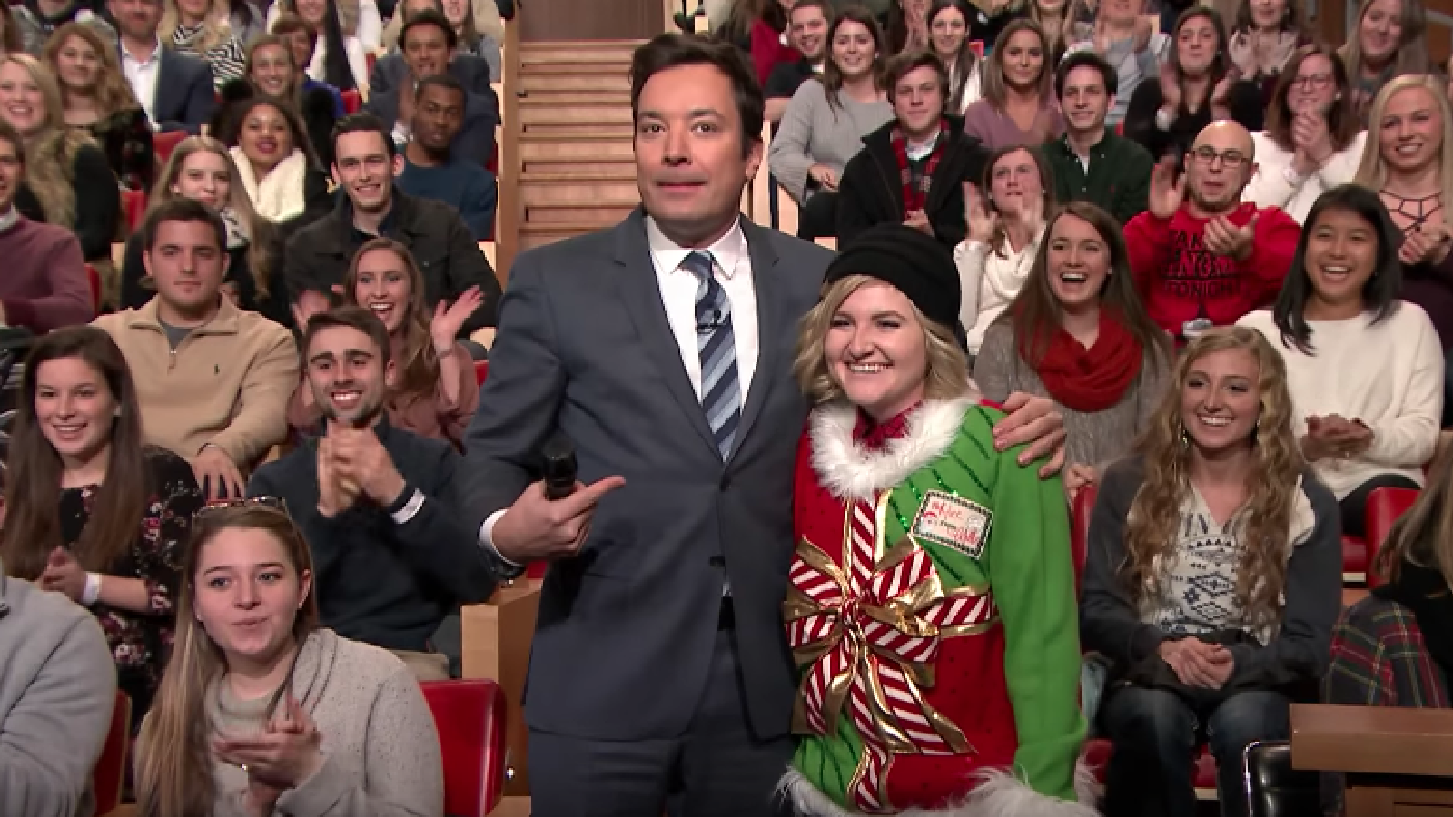 Have You Seen This Utah woman wins ugly sweater from Jimmy Fallon