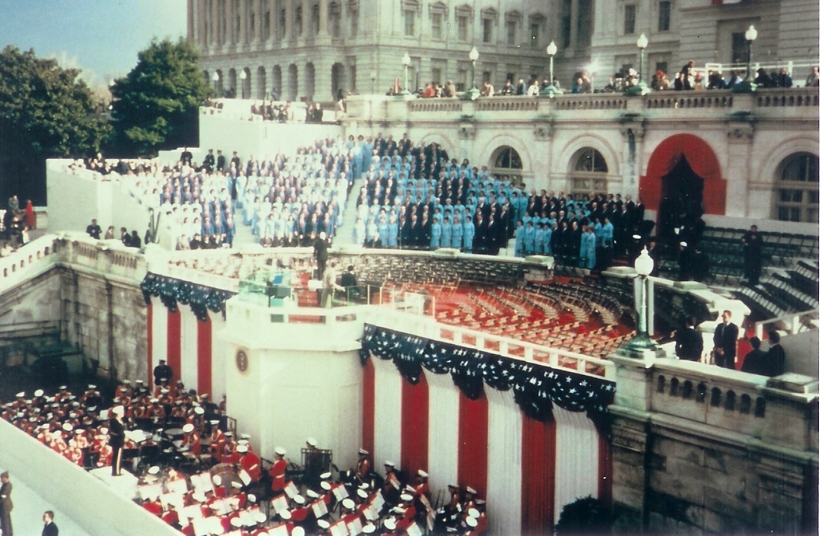 President George Herbert Walker Bush kept the tradition going with the invitation to the Mormon Tabernacle Choir to perform at his 1989 inauguration. All rights reserved
