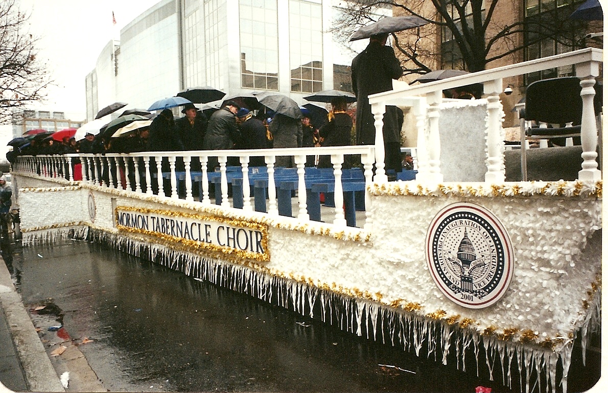 The Mormon Tabernacle Choir's last inauguration appearance was in 2001 for President George W. Bush. All rights reserved