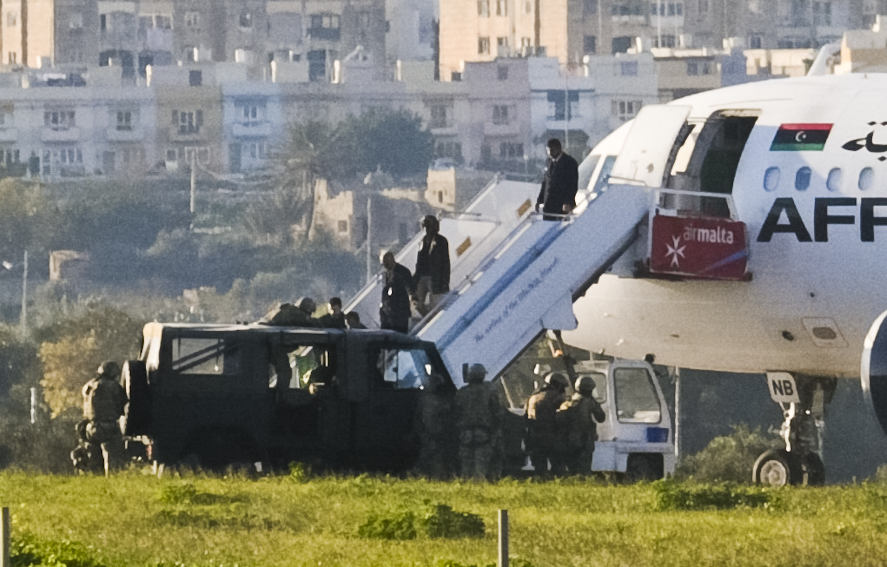 2 Libyans charged in Malta with hijacking a flight