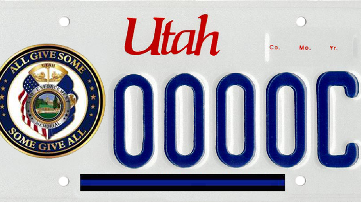 Applications open for personalized law enforcement memorial license plates