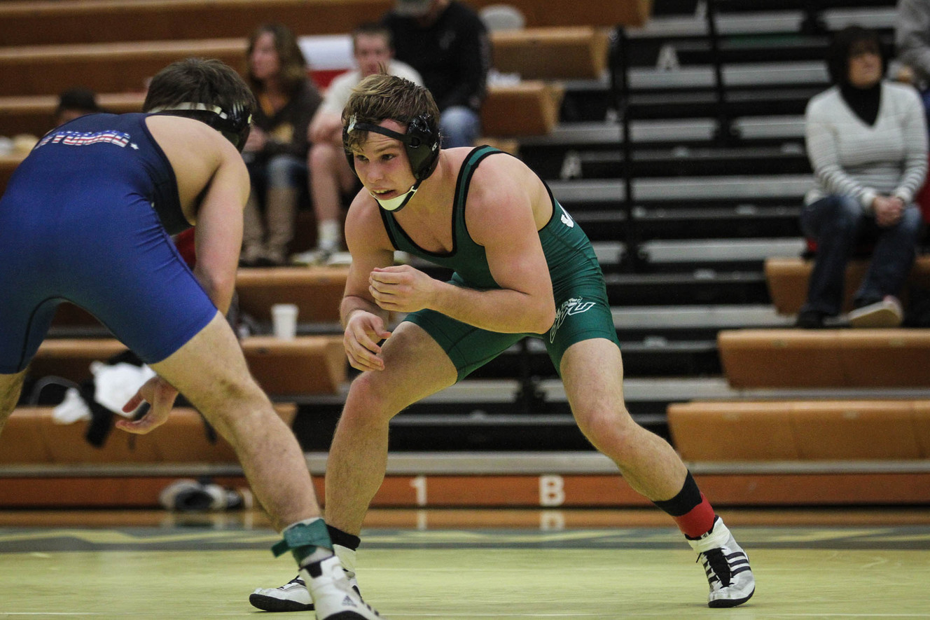 Utah Valley senior Jade Rauser (133 pounds) earned the school's second-ever All-American wrestling status in 2016. (Photo: Linsey McClain, UVU Athletics)