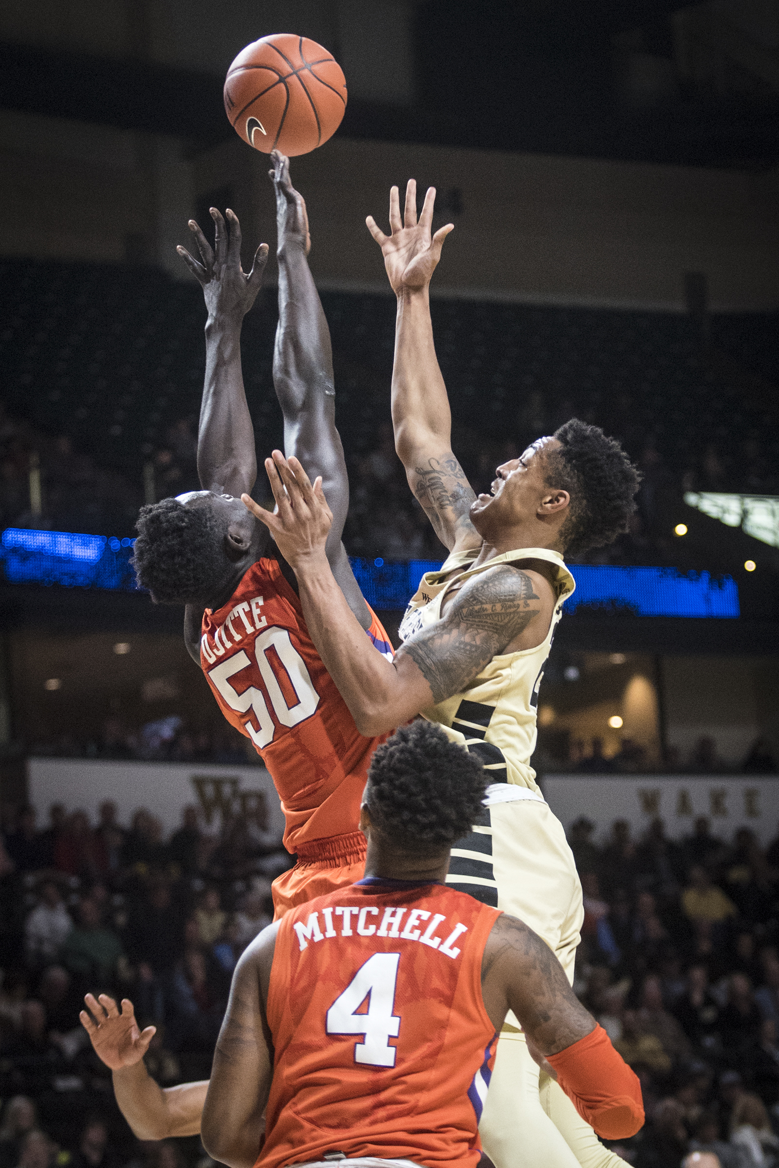 Clemson's game-finishing run stuns Wake Forest 73-68