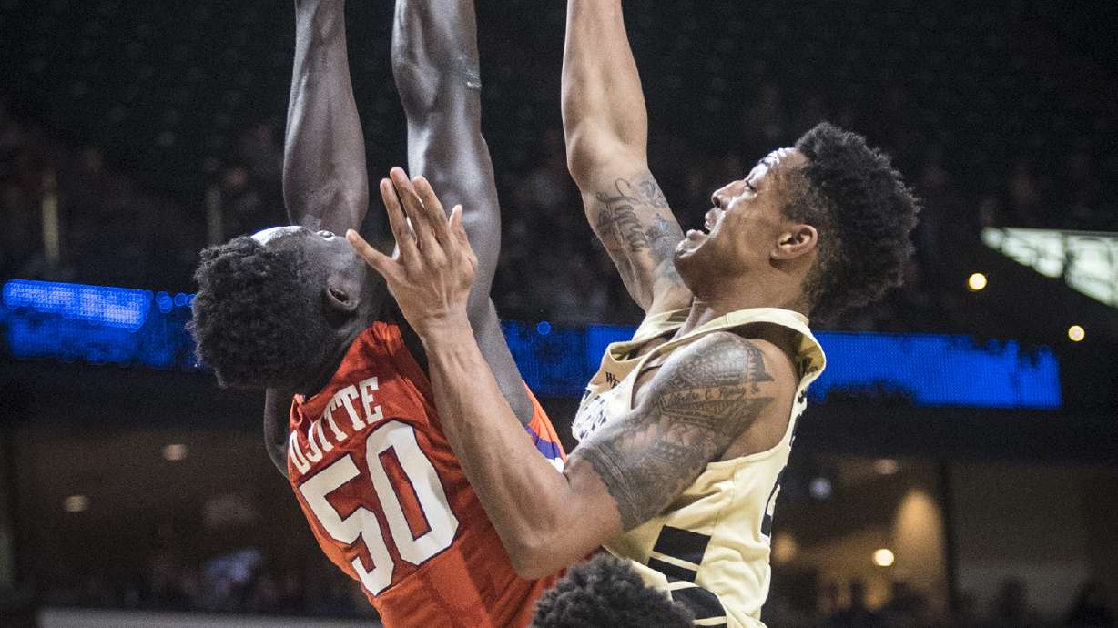 Clemson's game-finishing run stuns Wake Forest 73-68