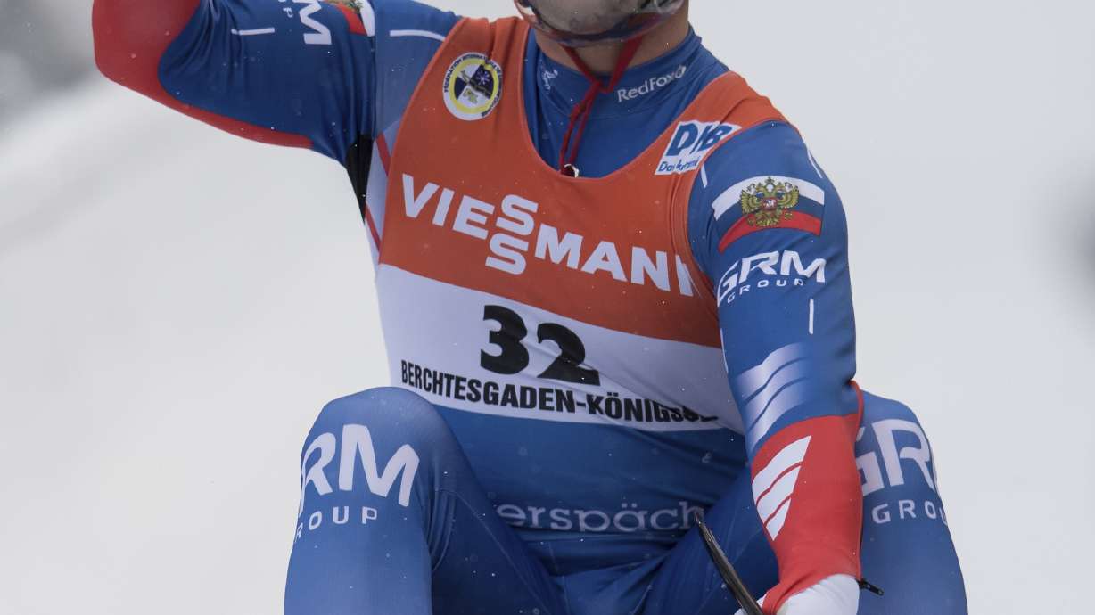 Semen Pavlichenko wins luge World Cup race, men's Euro title