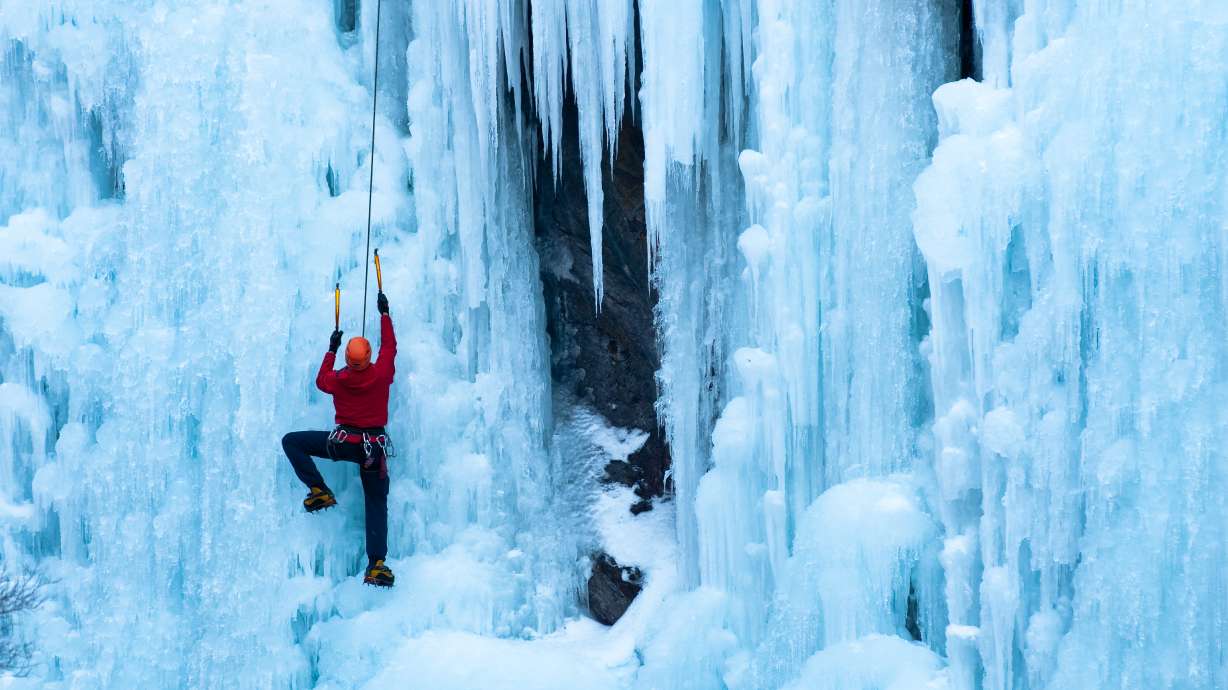 Where to go ice climbing along the Wasatch Front