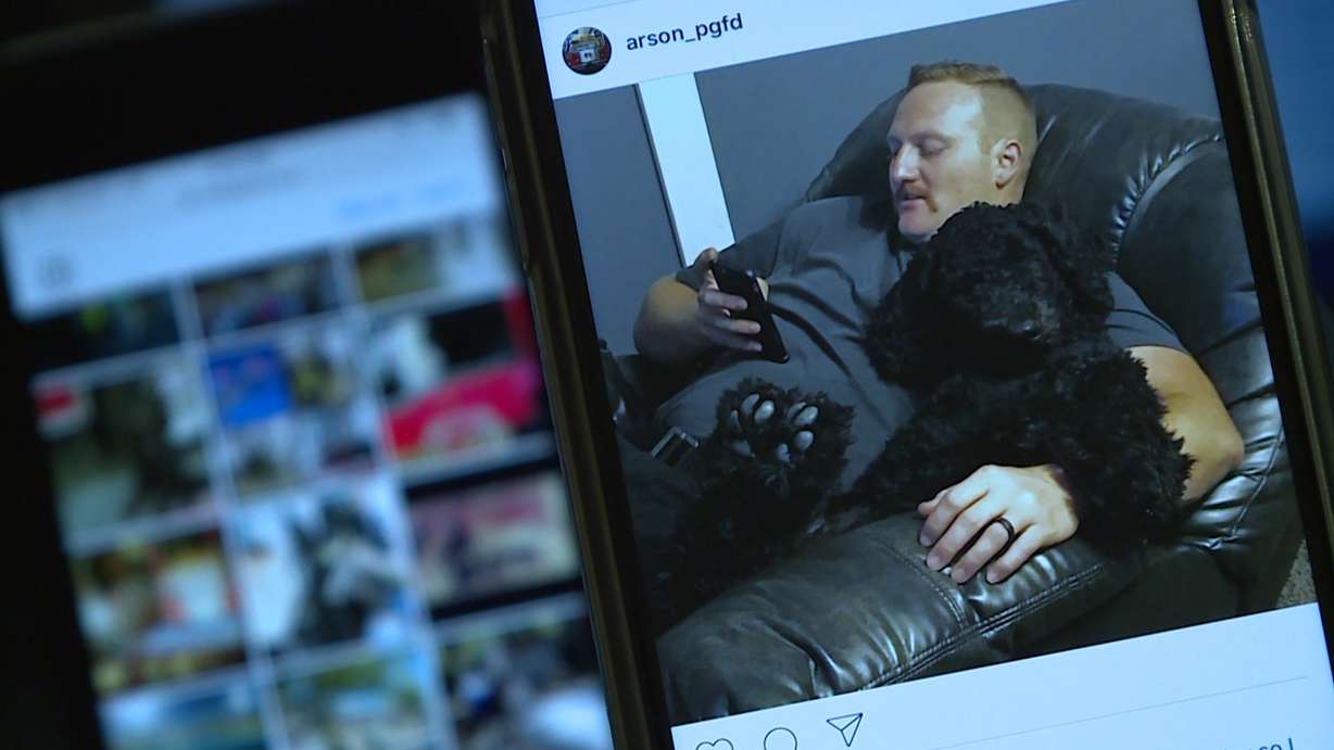 Arson on his Instagram page. (Photo: Ray Boone, KSL TV)