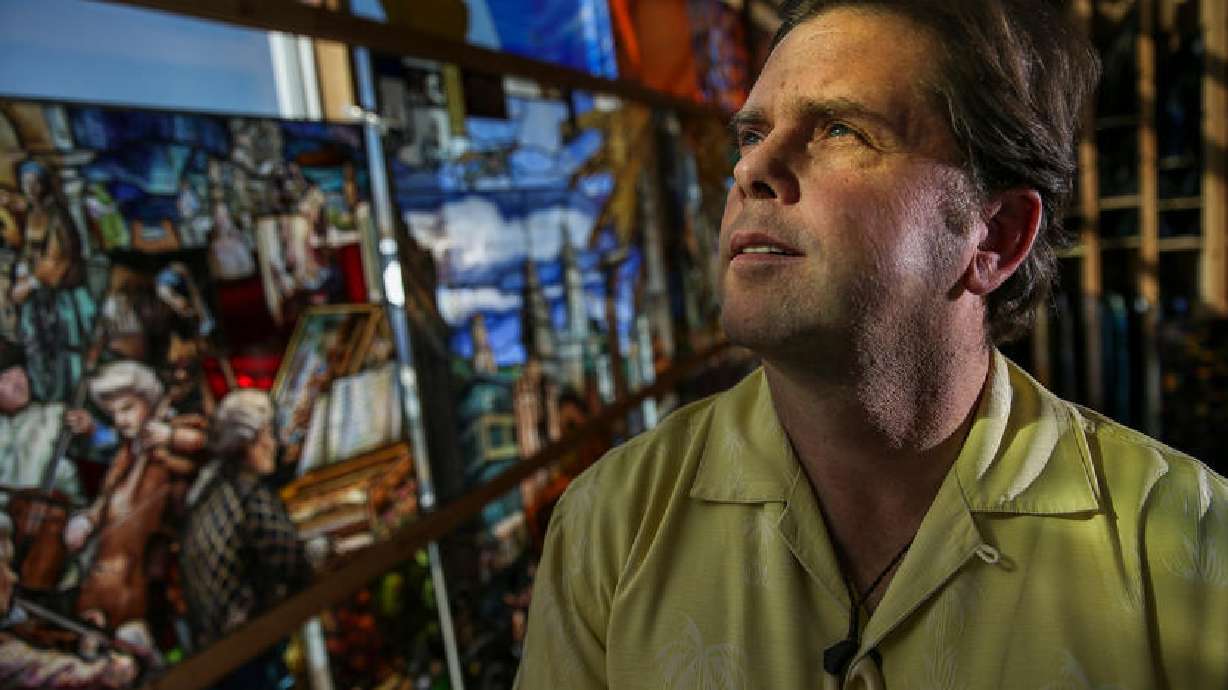 Man with life-long stutter finds a voice through art