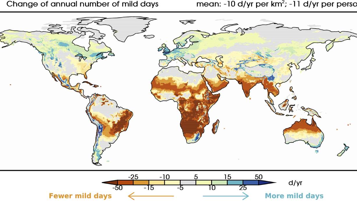 Global warming could steal postcard-perfect weather days