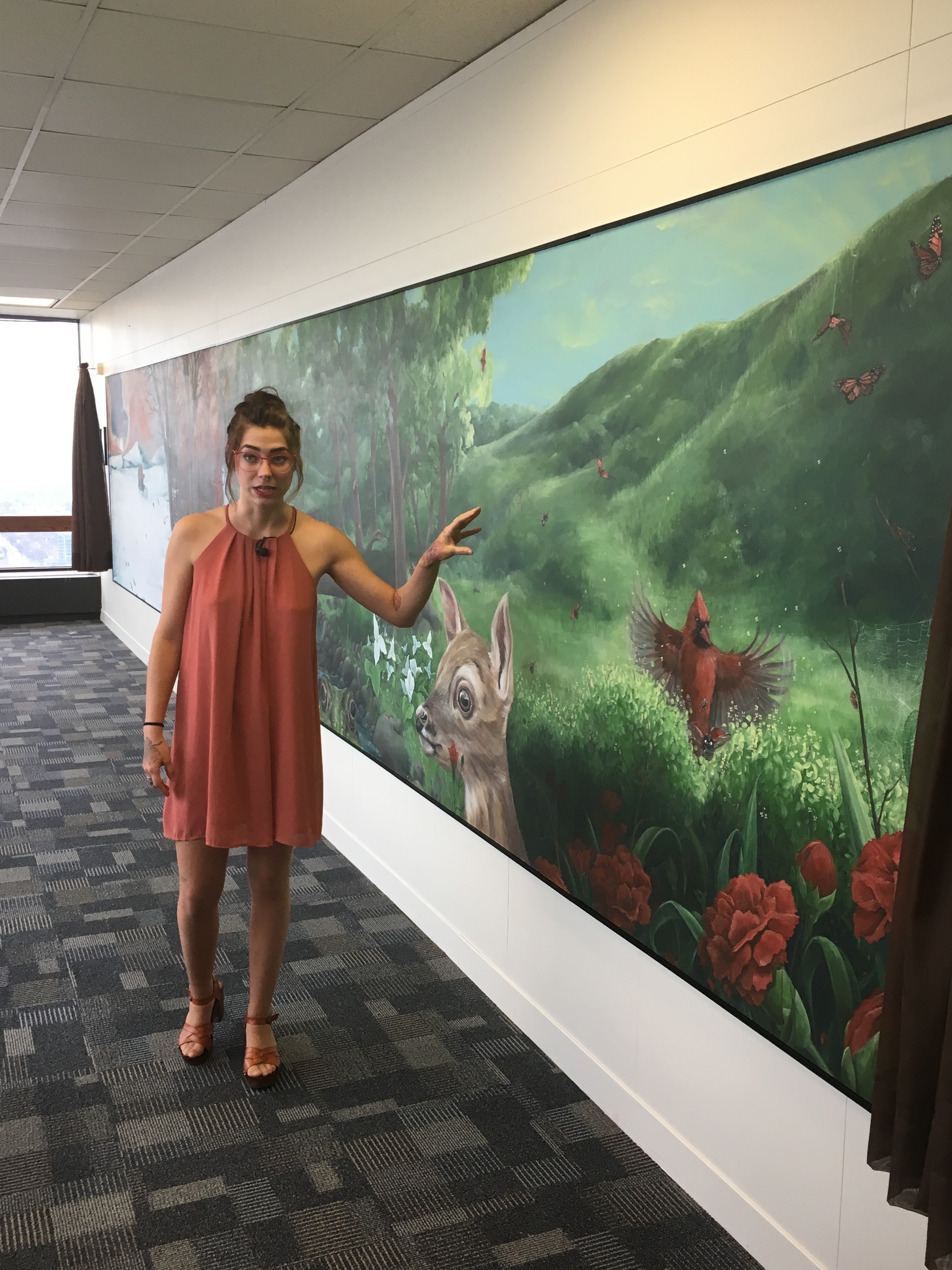 Ohio begins to replace public art collection at Rhodes Tower