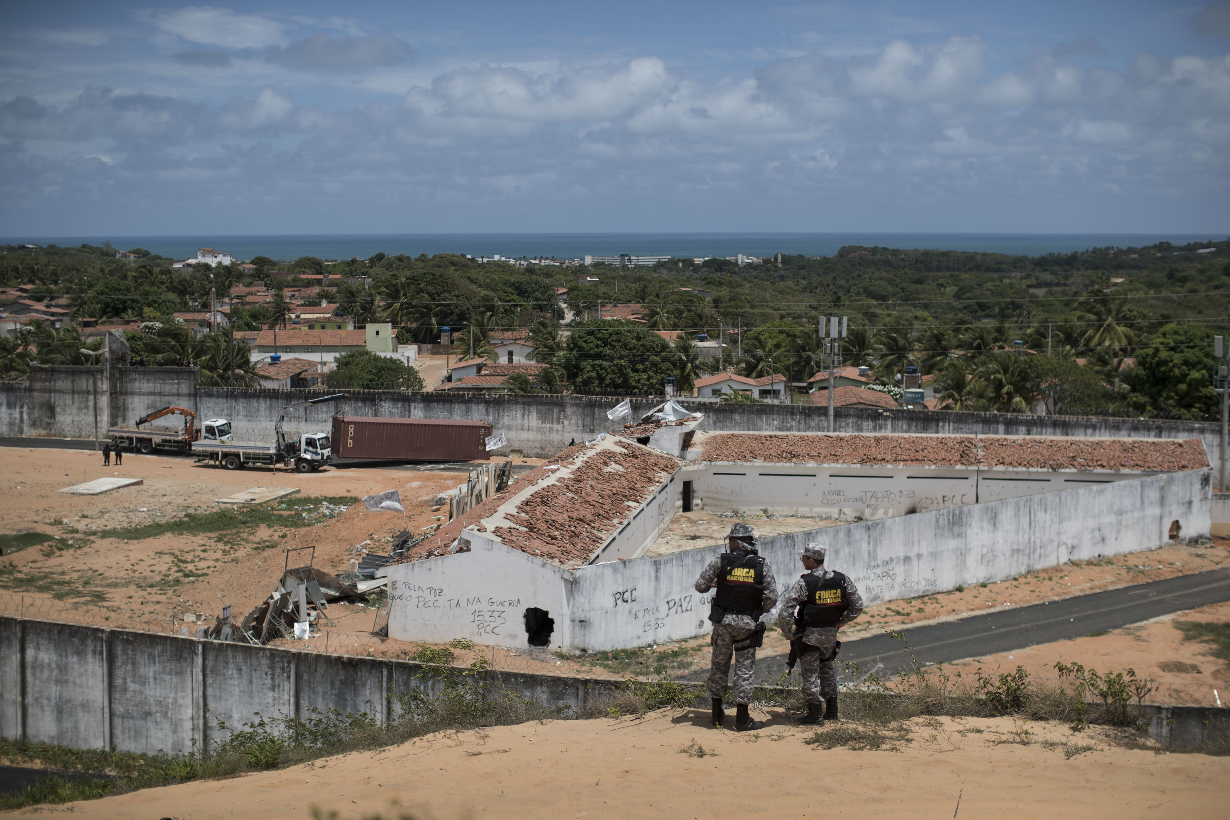 Police enter Brazil prison after gang clash; control tenuous