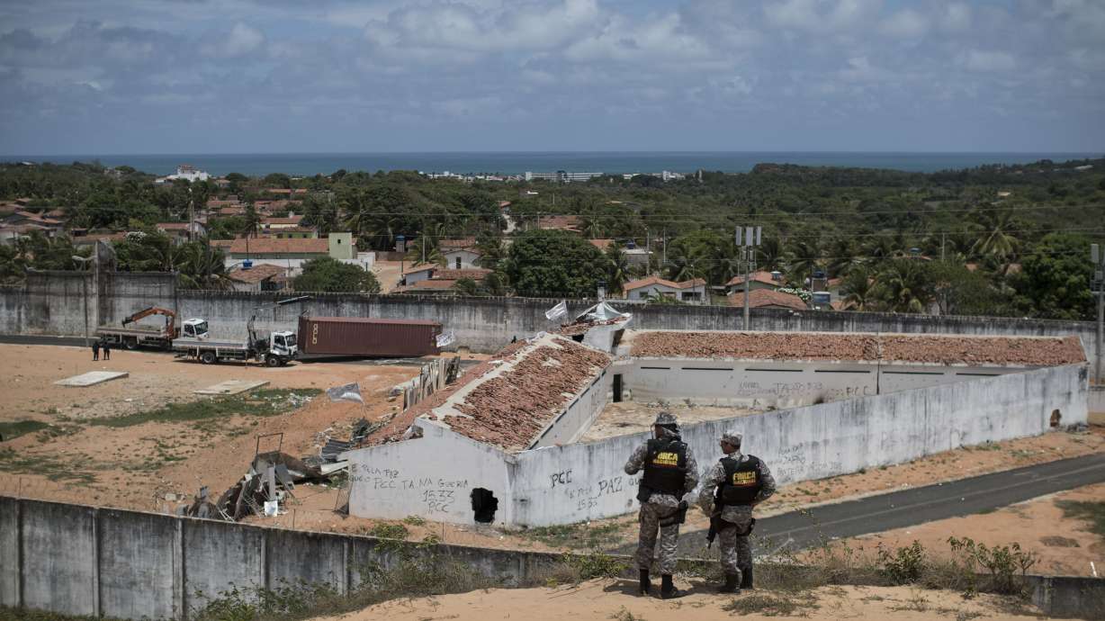 Police enter Brazil prison after gang clash; control tenuous