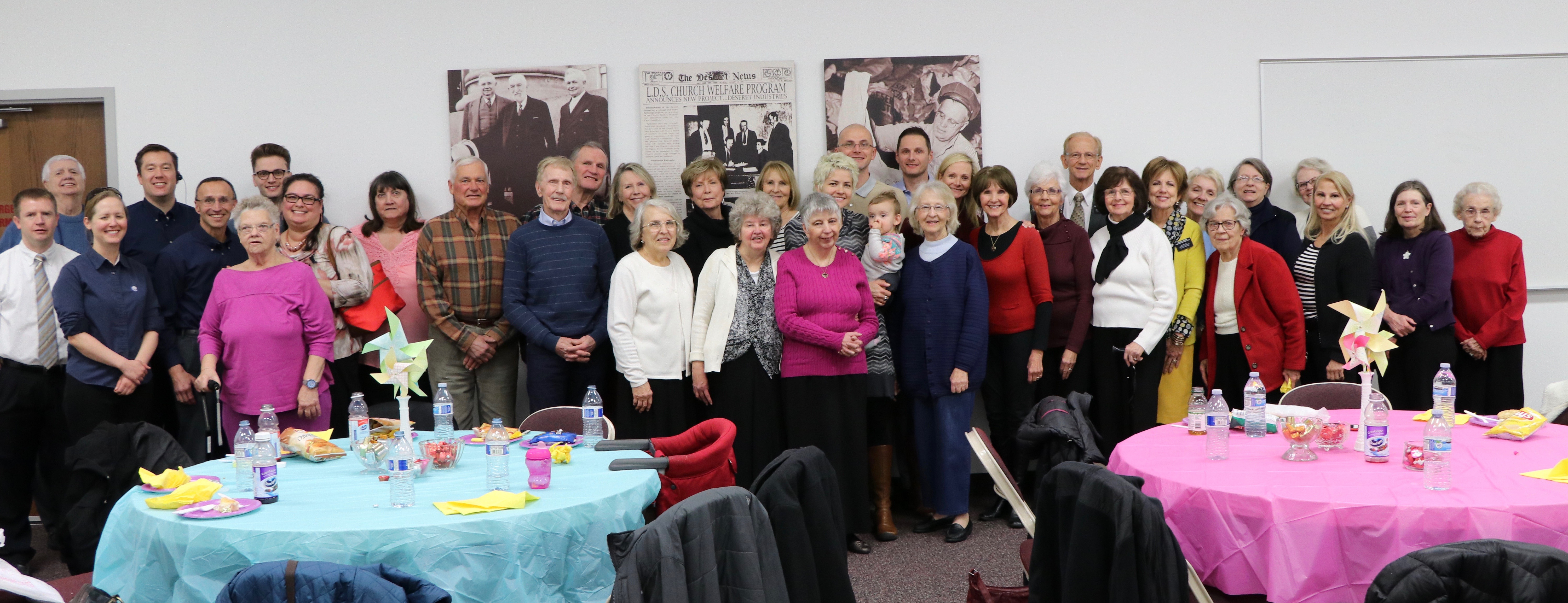 Family and friends came to celebrate Susie Jordan's 50 years of work. Photo: Liesl Nielsen