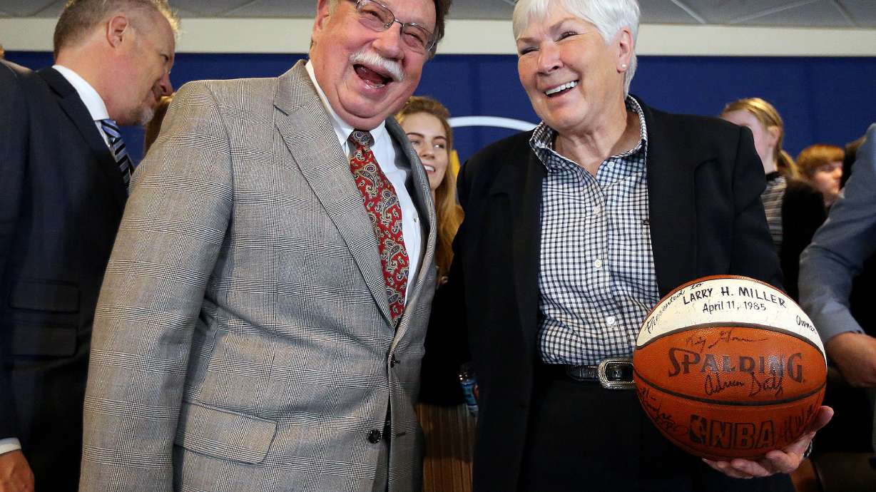 Ben Anderson: Gail Miller, you the real MVP
