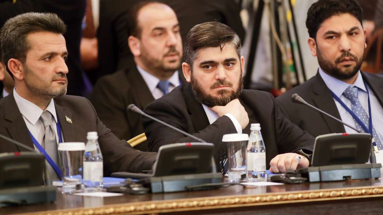 Syria's motley crew of fighters now at negotiating table