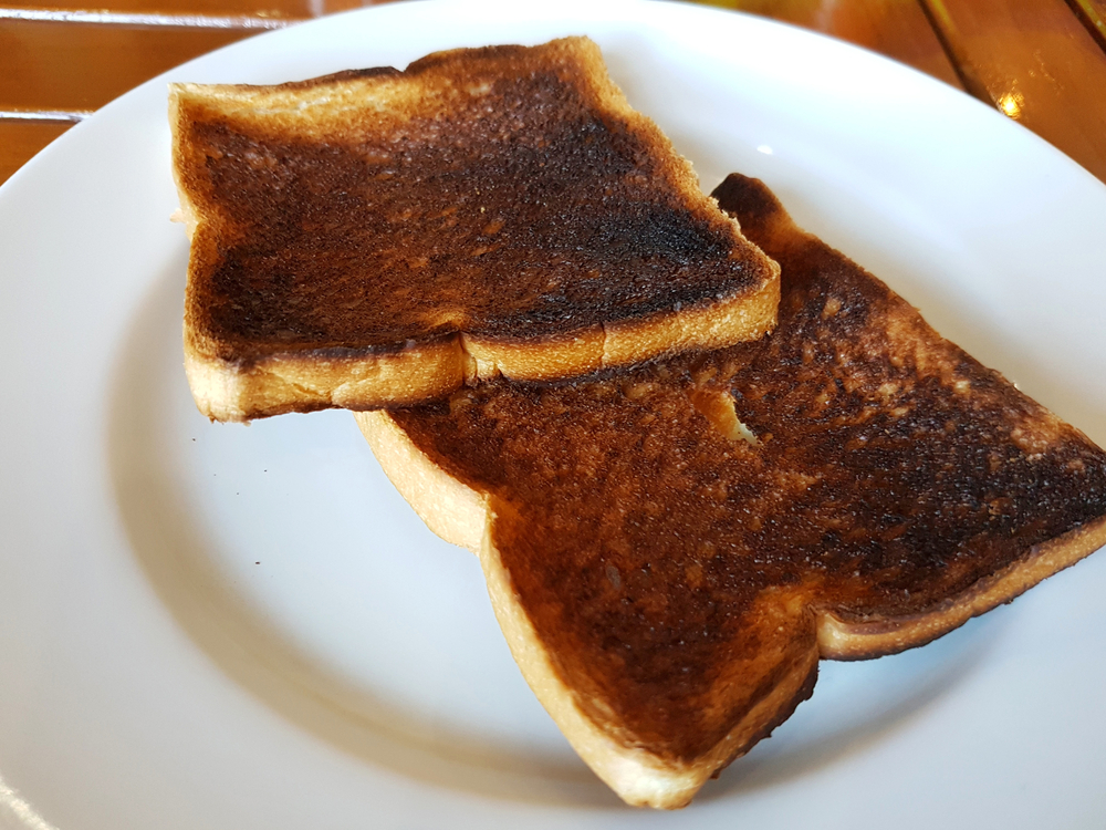 Can burnt toast and roasted potatoes cause cancer?