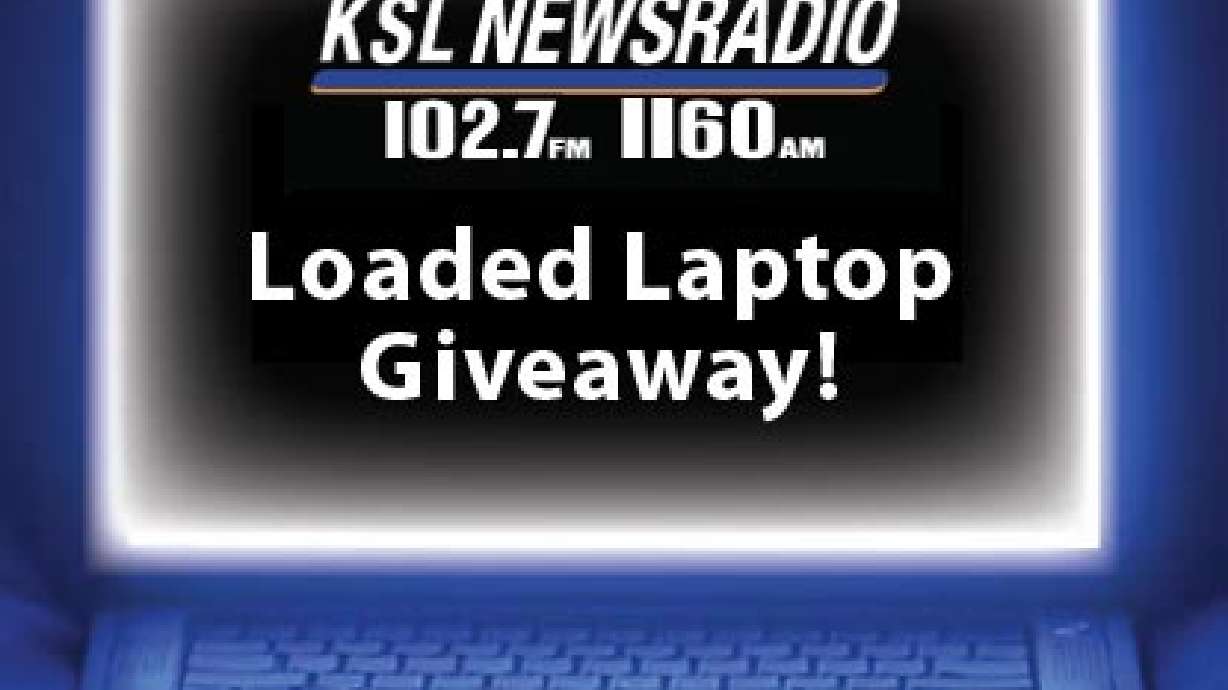 102.7 FM/KSL 1160 AM Loaded Laptop Online Giveaway