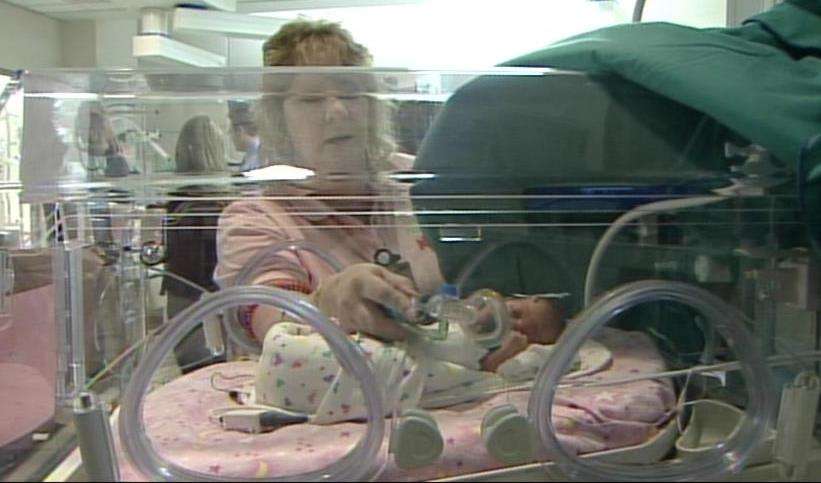 Patients Getting Settled in at New Medical Center