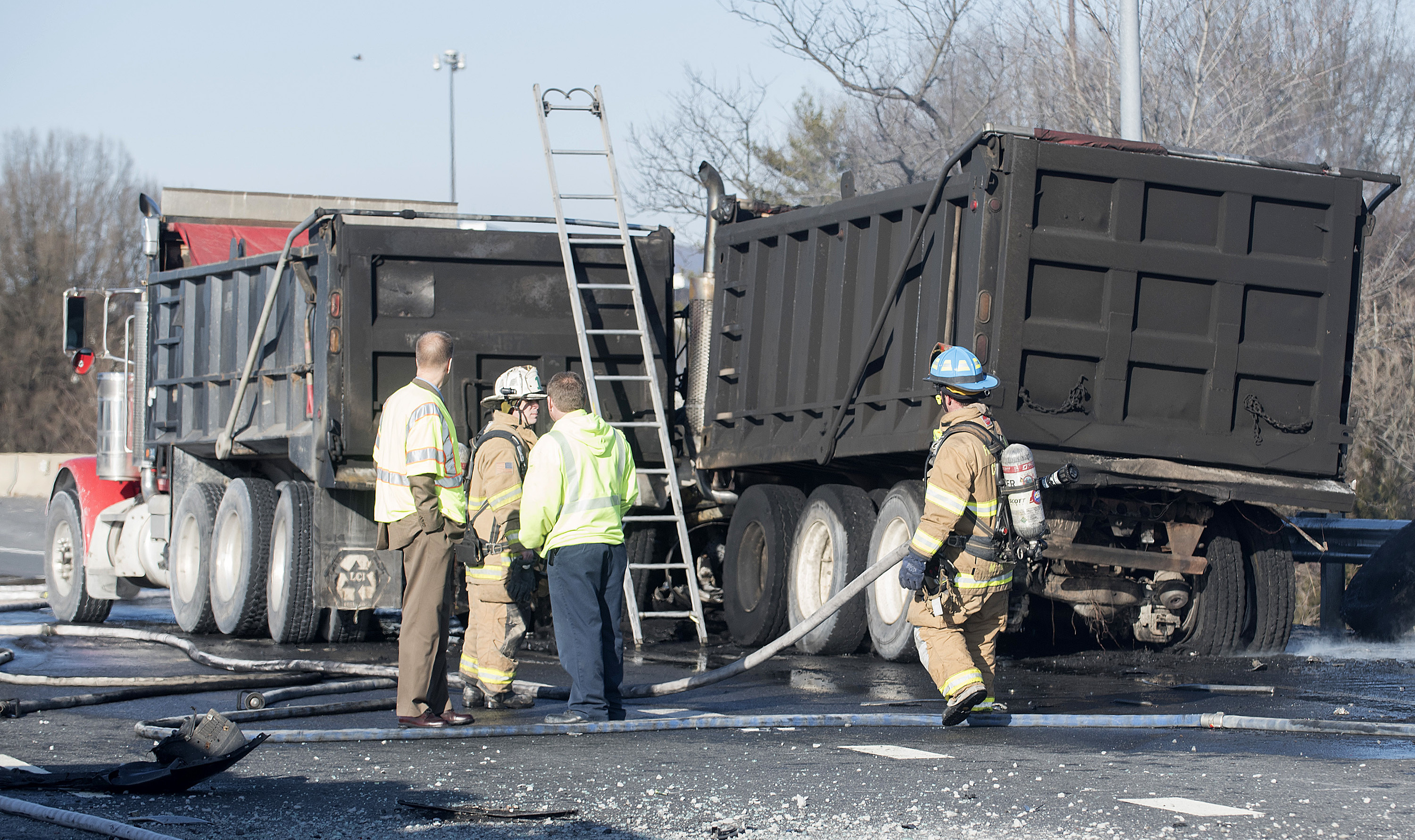 Interstate crash in Maryland as motorcade passes; 1 dead