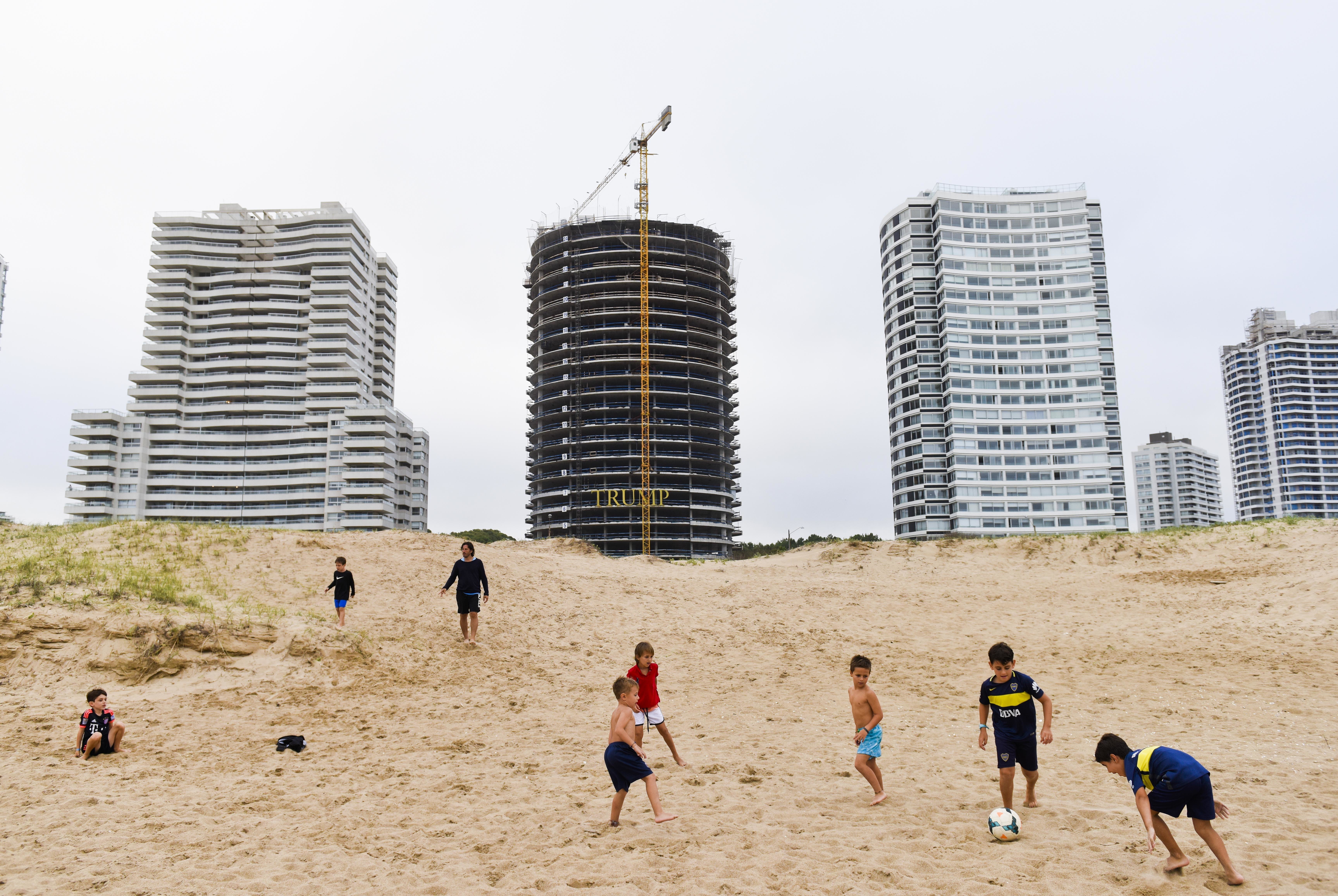 Prices up, sales brisk in Trump's South American tower