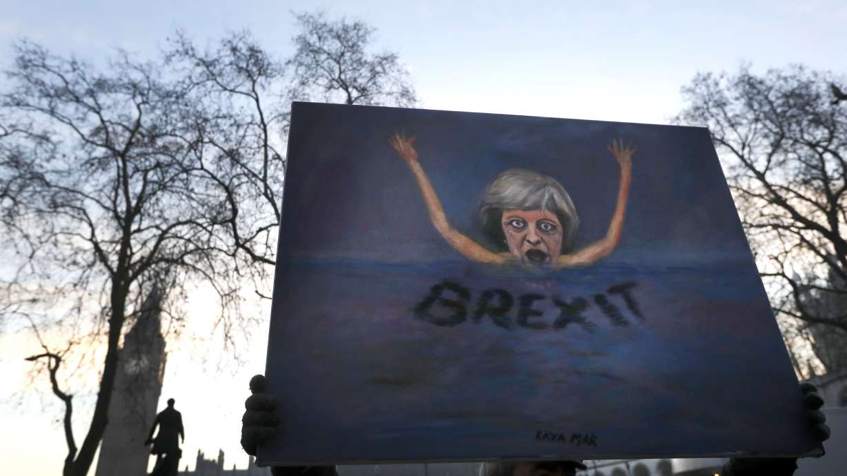 The Latest: UK govt sets tight timetable for Brexit bill