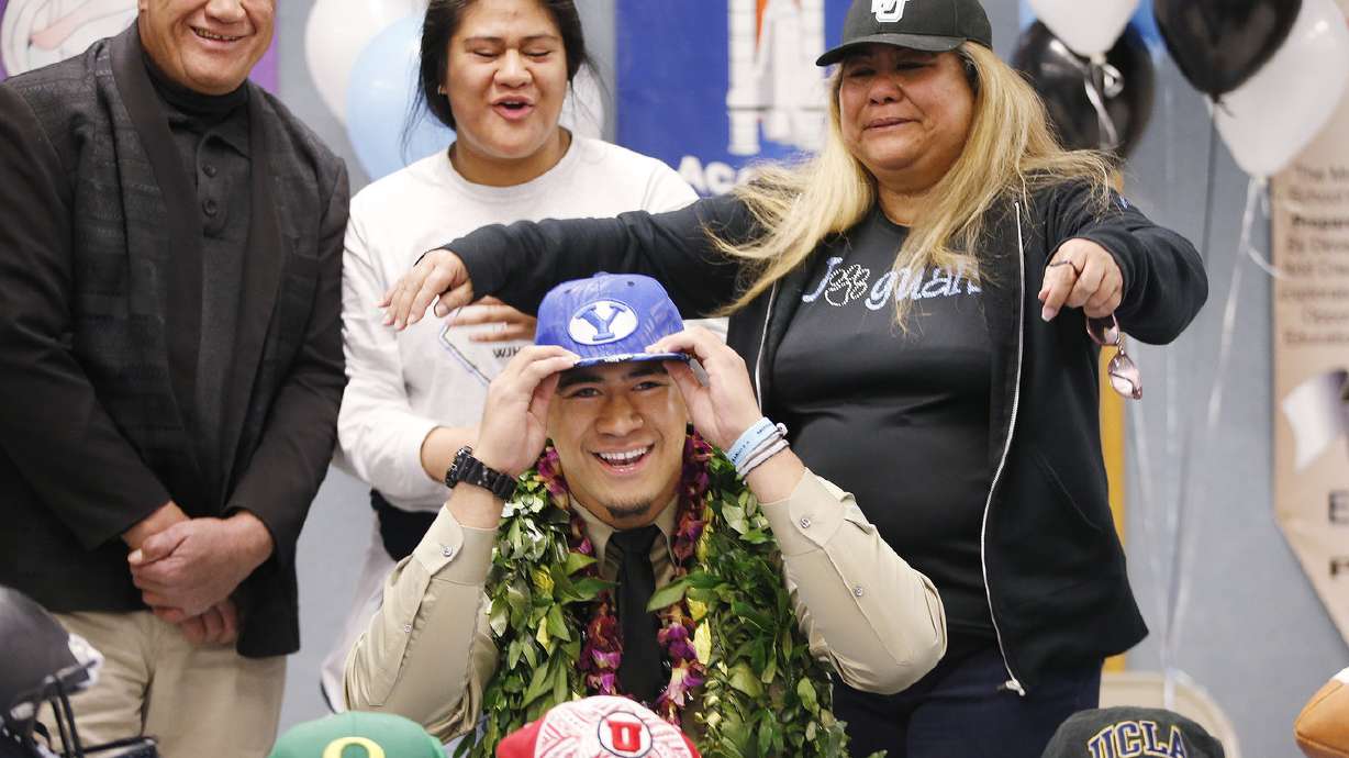 West Jordan's Tofa buoys BYU's late push for top in-state defensive talent