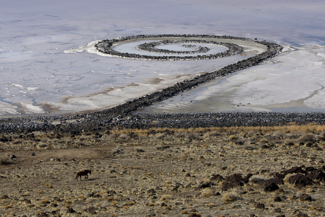 Lawmakers consider making Spiral Jetty official state work of art