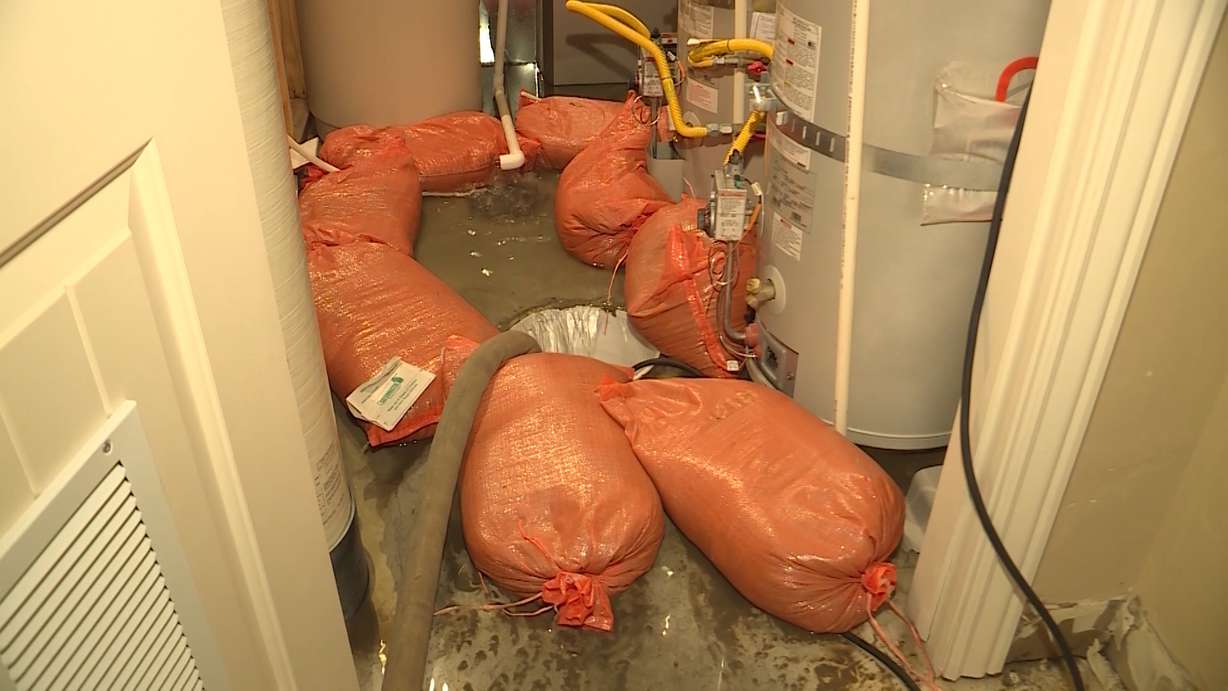 For the past three days, residents in a subdivision in Farr West have been dealing with sewage flooding their basements. (KSL TV)