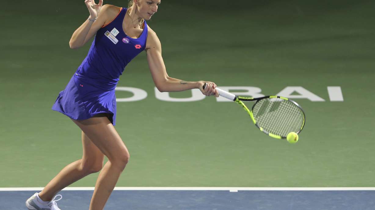 Krystyna Pliskova upsets Vinci to reach 2nd round in Dubai