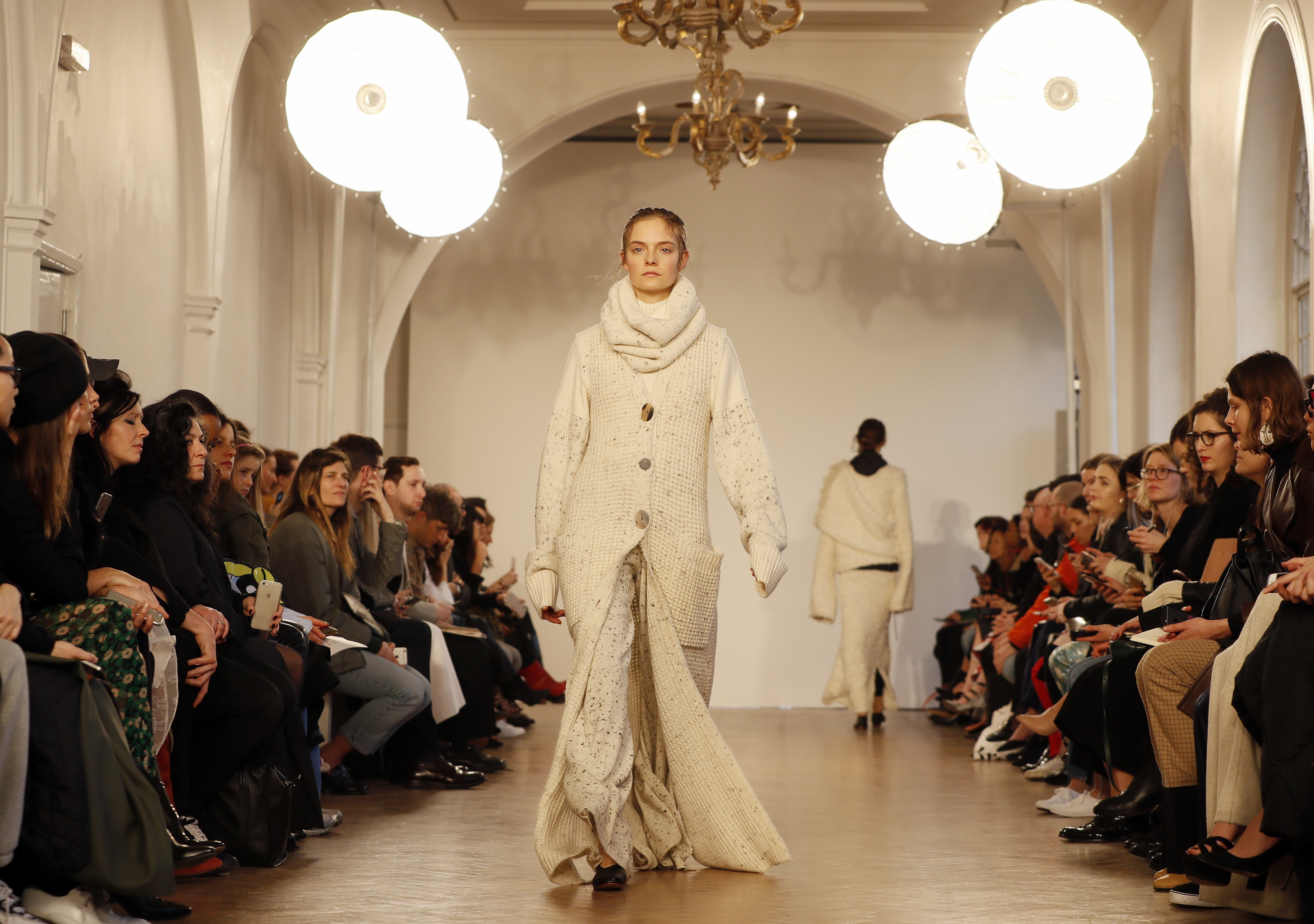 Burberry draws on sculptor Henry Moore in fashion highlight