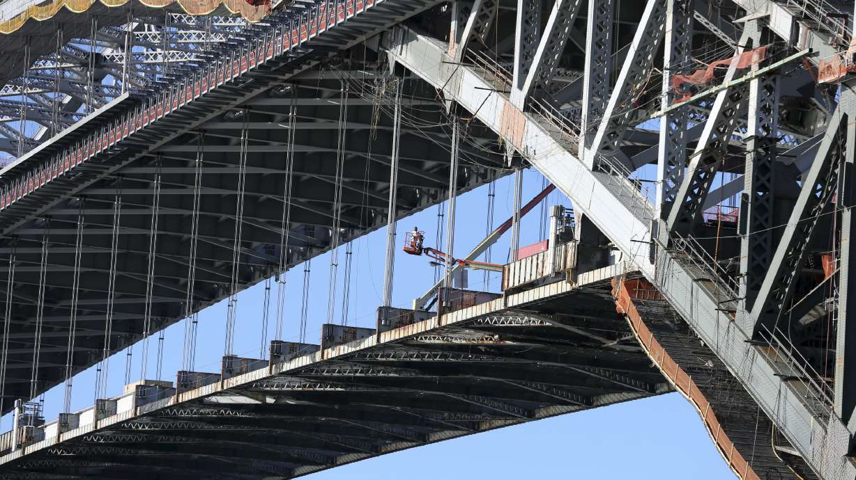 Newly raised section of Bayonne Bridge open to traffic