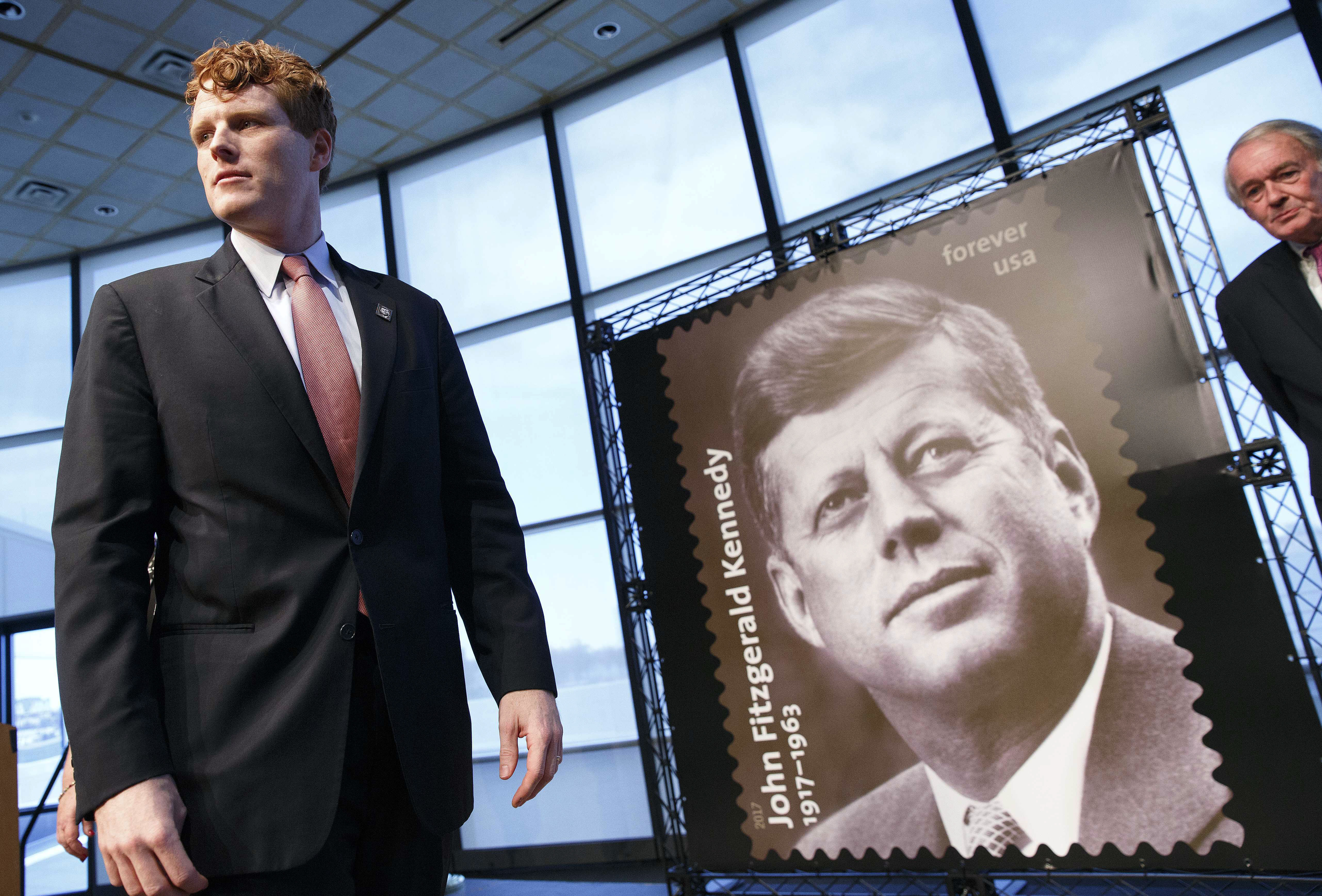 New John F. Kennedy stamp marks centennial of his birth